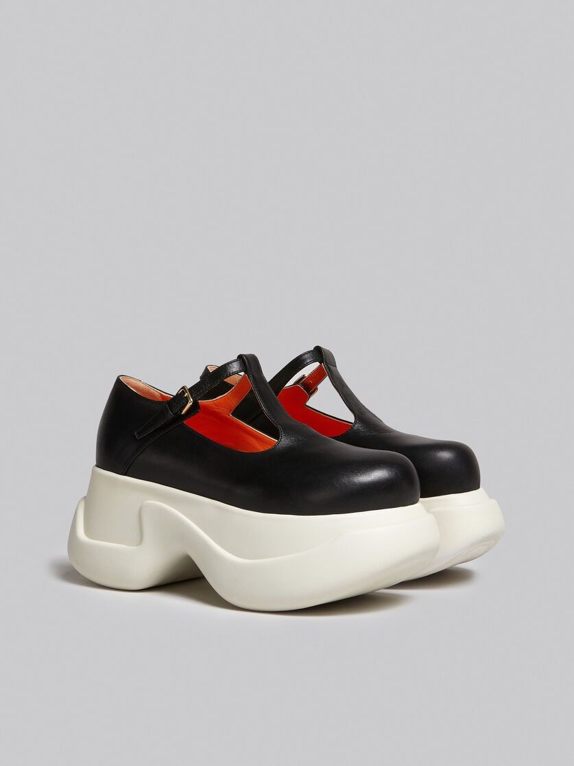 Marni o1y1025 Leather Loafers in Black Size US 8 / IT 38 - 2 Thumbnail