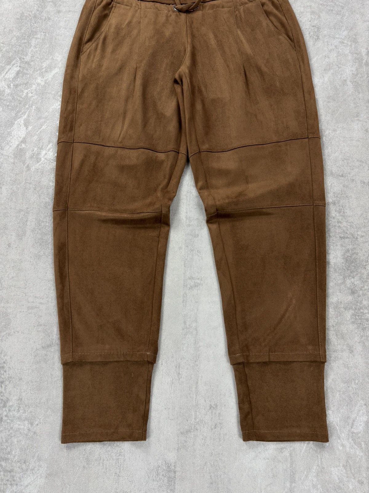 Designer RAFFAELLO ROSSI Candice brown Jogging Pants Womens Size 40 Size 27" / US 4 / IT 40 - 4 Thumbnail