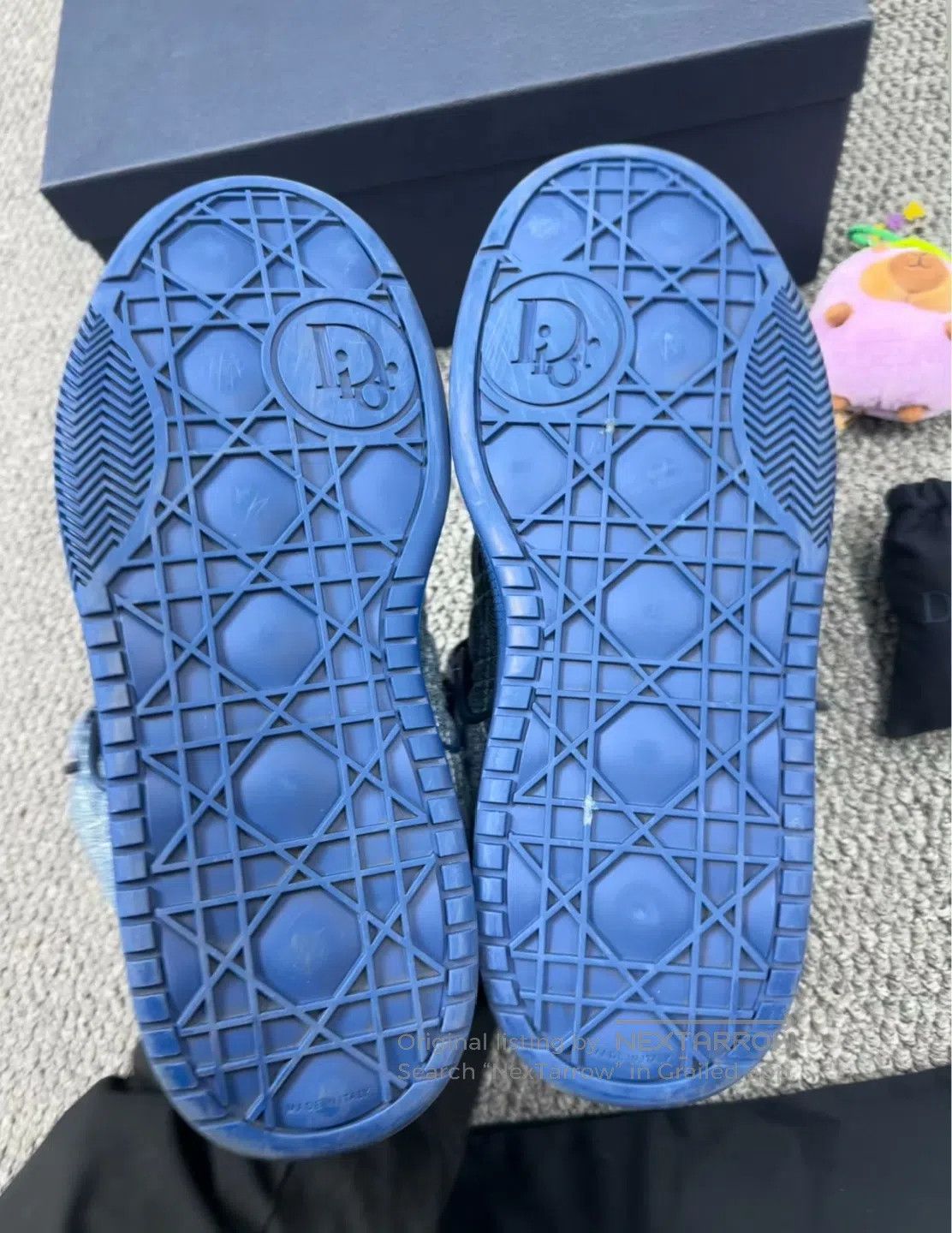 Dior Dior Blue Denim Fabric Loafers| Size US 11 / EU 44 - 6 Thumbnail