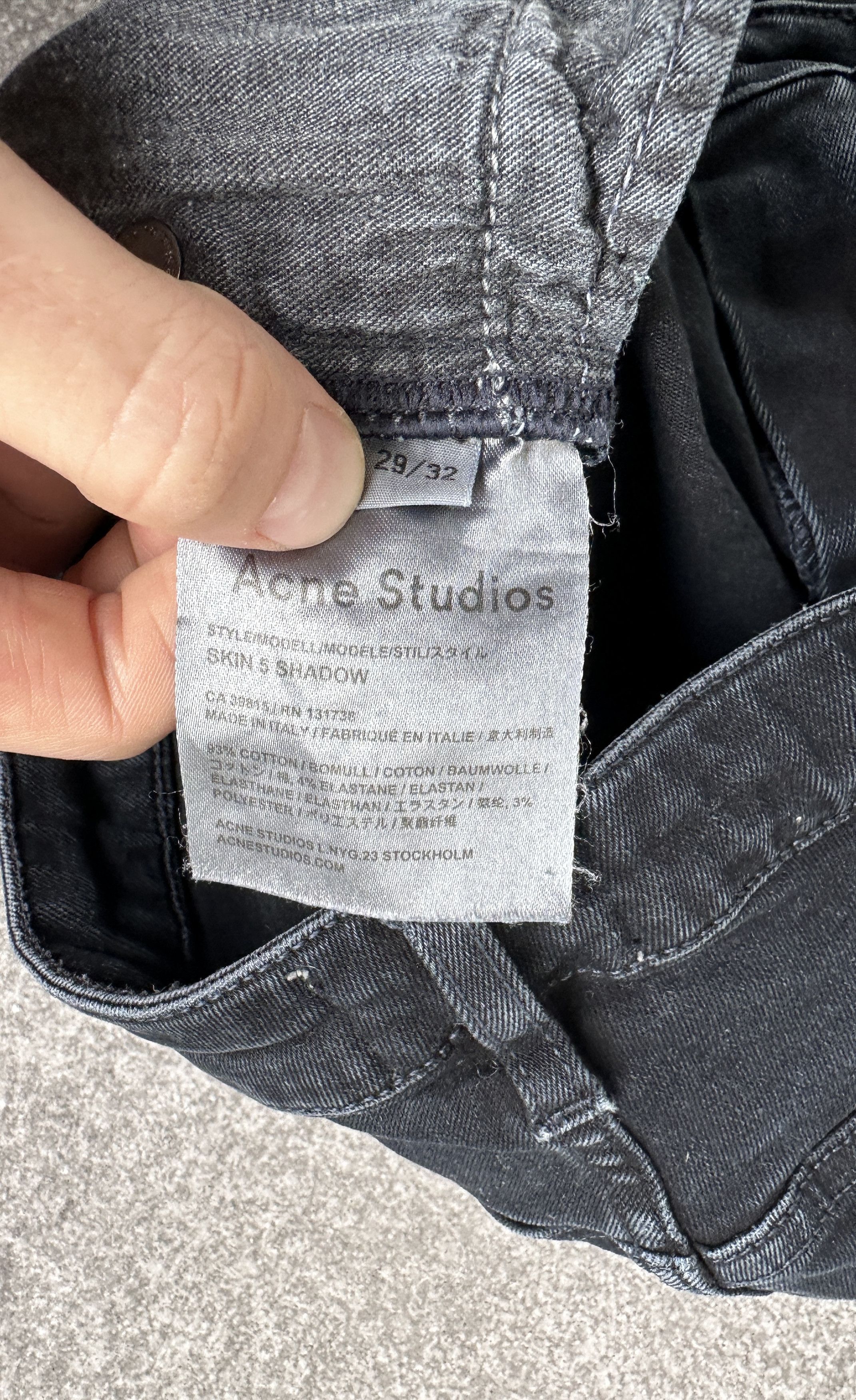 Acne Studios Acne Studios slim denim pants 29/32 Size 29" - 4 Thumbnail