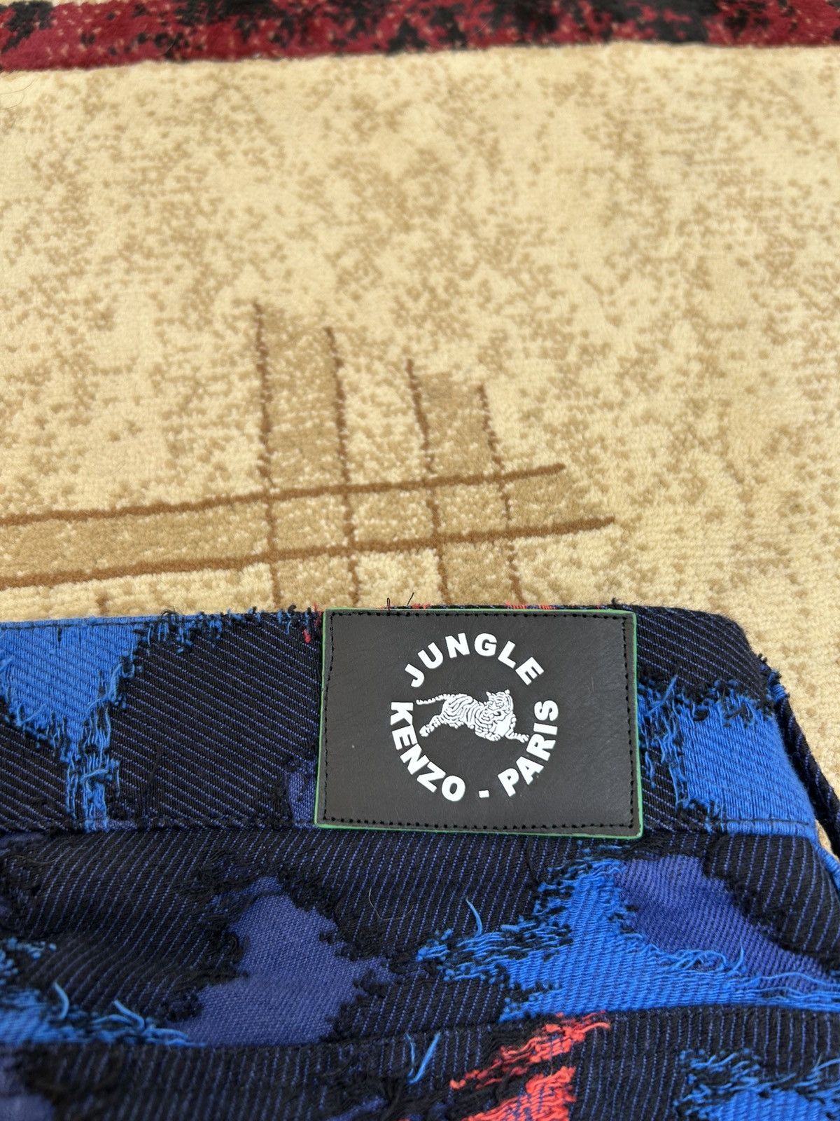 H&M × Kenzo Kenzo H&M Patchwork Jungle Denim Jeans Size US 32 / EU 48 - 6 Thumbnail
