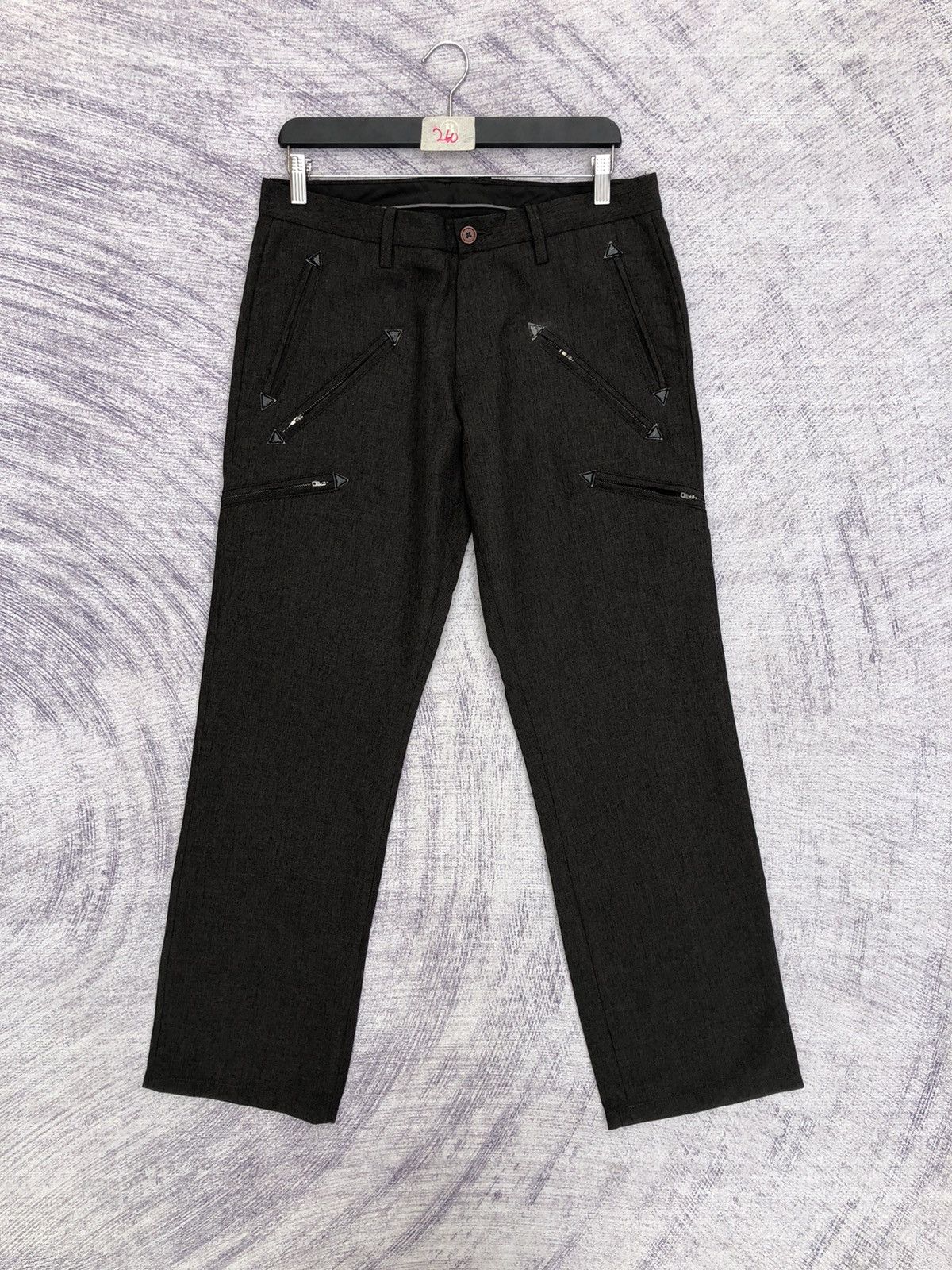 Ambush Design × Japanese Brand Japanese Ventina Casual Pants 8 Pocket W33xL40 Size US 33 - 1 Thumbnail