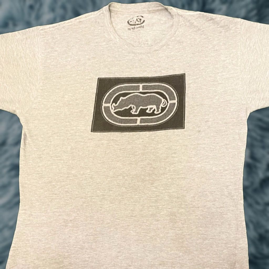 Ecko Unltd. VINTAGE Ecko Unltd Logo Shirt Mens L Gray 90s Hip Hop Grunge Punk Skater Y2k Logo Shirt Mens L Size US L / EU 52-54 / 3 - 1 Thumbnail