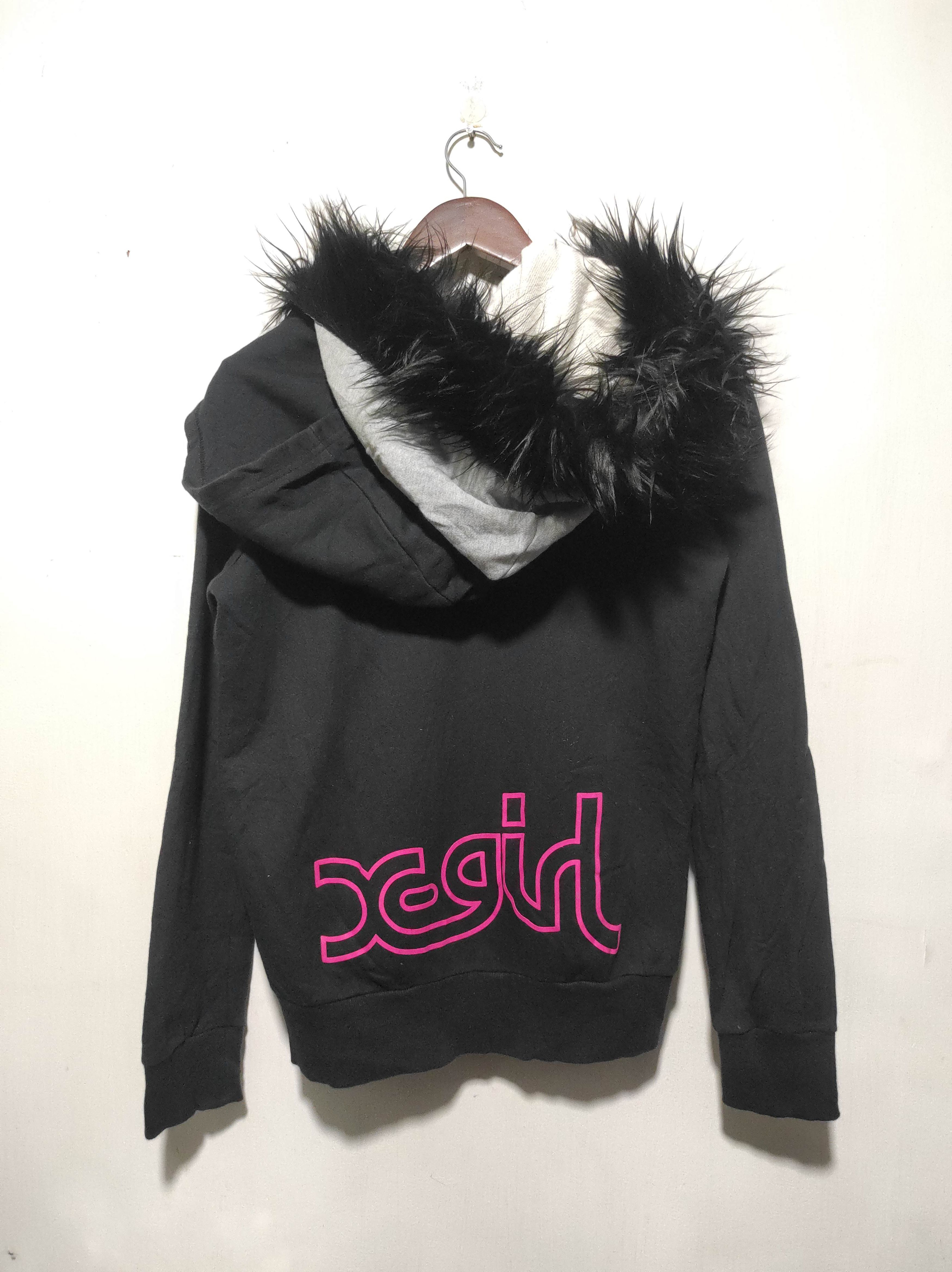 Japanese Brand X-Girl fur double Hoodie ifsix LGB style Size US S / EU 44-46 / 1 - 16 Thumbnail