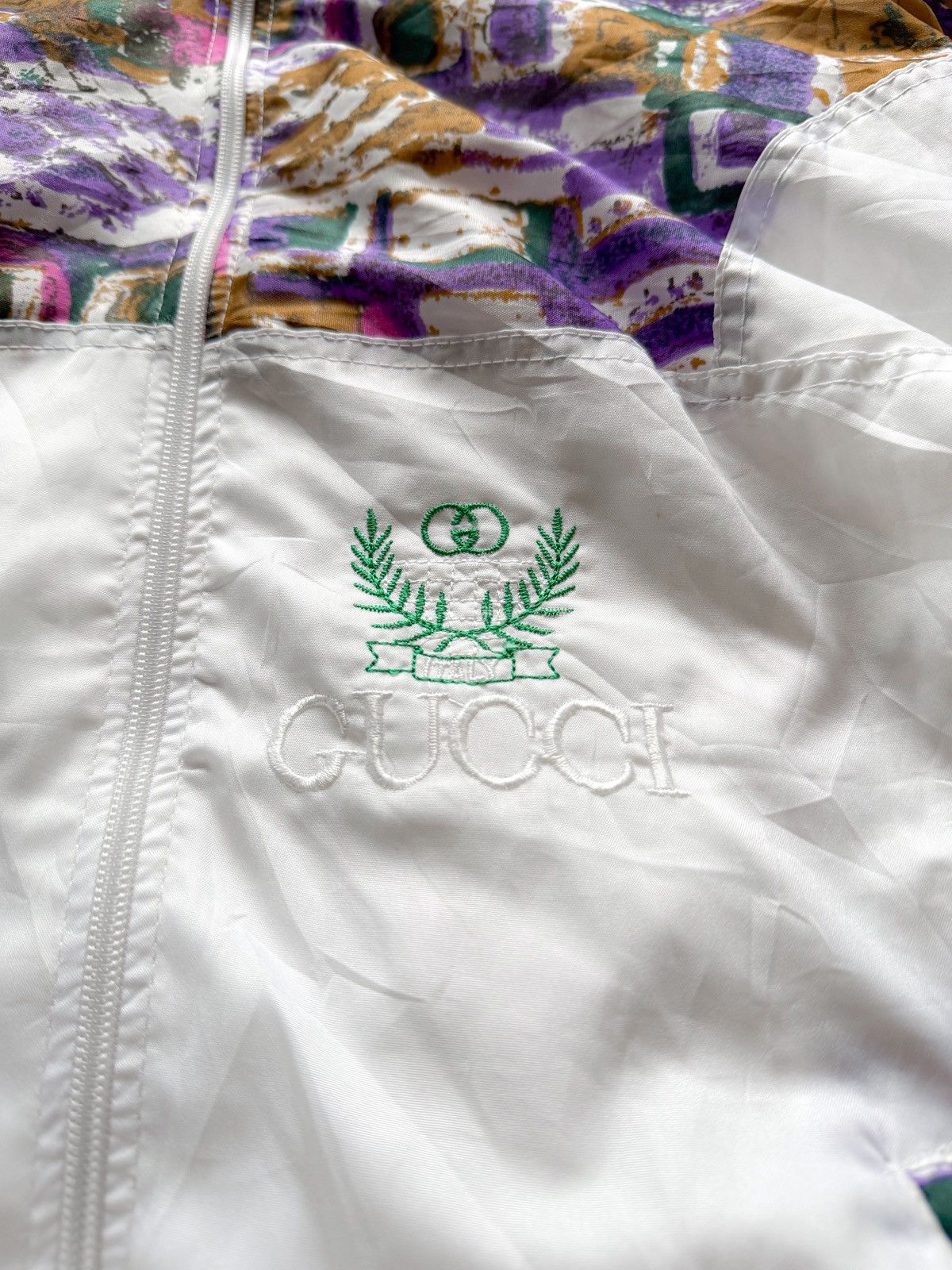 Vintage 80’s Bootleg Gucci Windbreaker Size US M / EU 48-50 / 2 - 5 Thumbnail