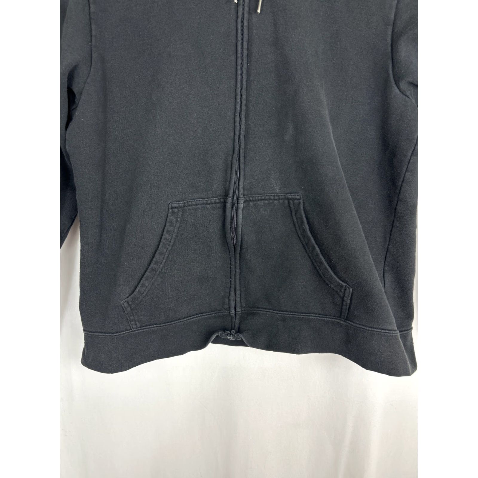Vintage XL Blizzard Entertainment Zip Up Hoodie Men's Black Heather 80% Cotton 20% Poly Full Zip Hooded Pockets Logo Winter Fall Spring Size US XL / EU 56 / 4 - 6 Thumbnail