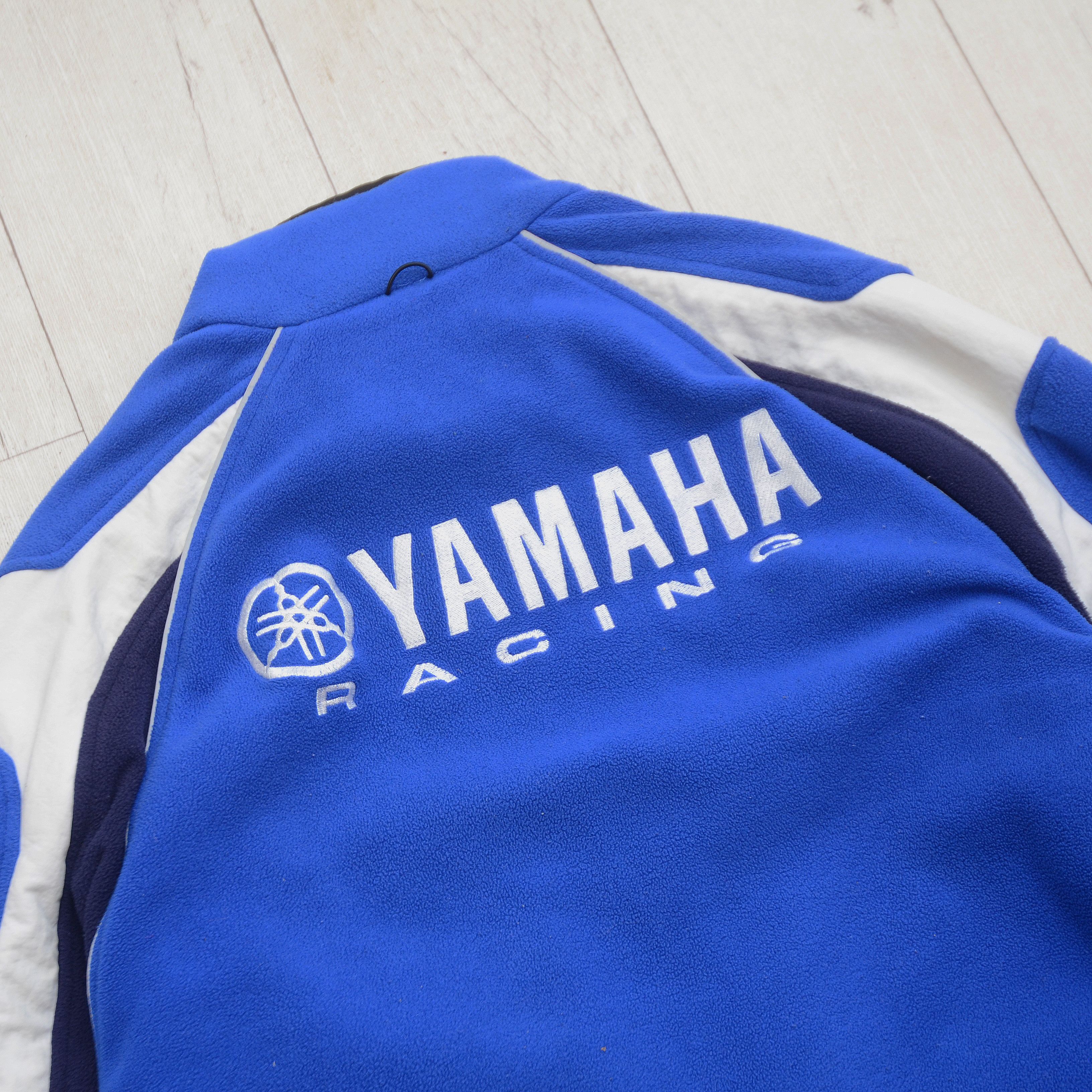 Yamaha Vintage Yamaha Racing Fleece Jacket Full Zip Y2K Big Logo Size US S / EU 44-46 / 1 - 12 Thumbnail