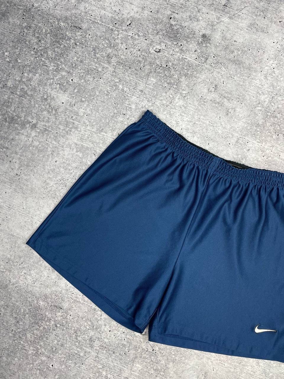 Nike × Vintage Vintage Nike Team 90’s Y2K Style Blue Swoosh Soccer Shorts Size US 36 / EU 52 - 2 Thumbnail