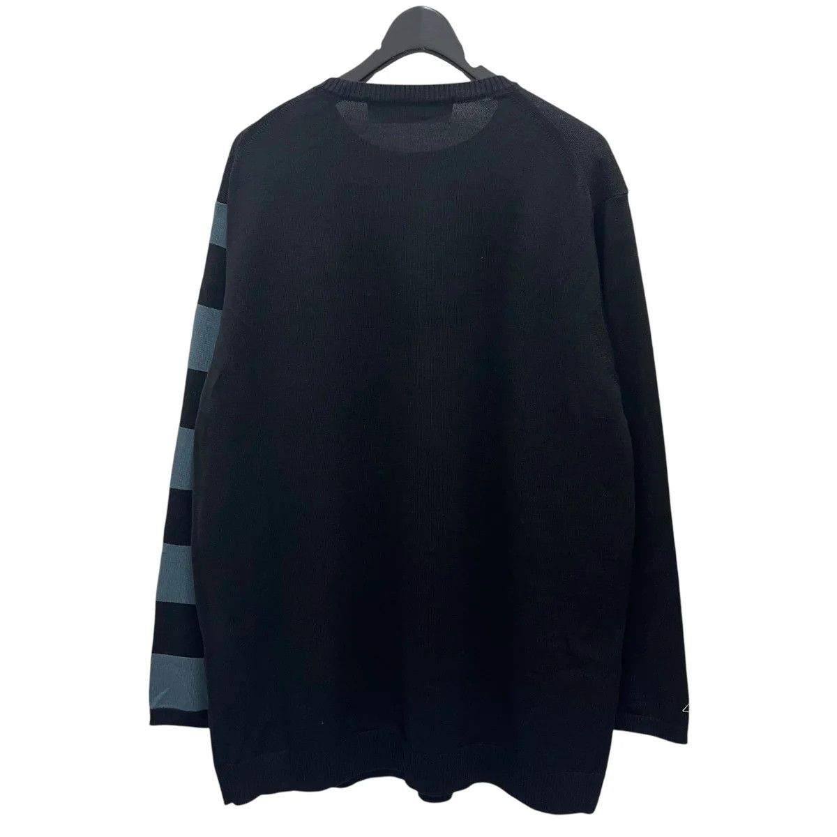 Yohji Yamamoto BLACK Scandal Yohji Yamamoto /Graphic Crew Neck Sweater Size US L / EU 52-54 / 3 - 2 Thumbnail