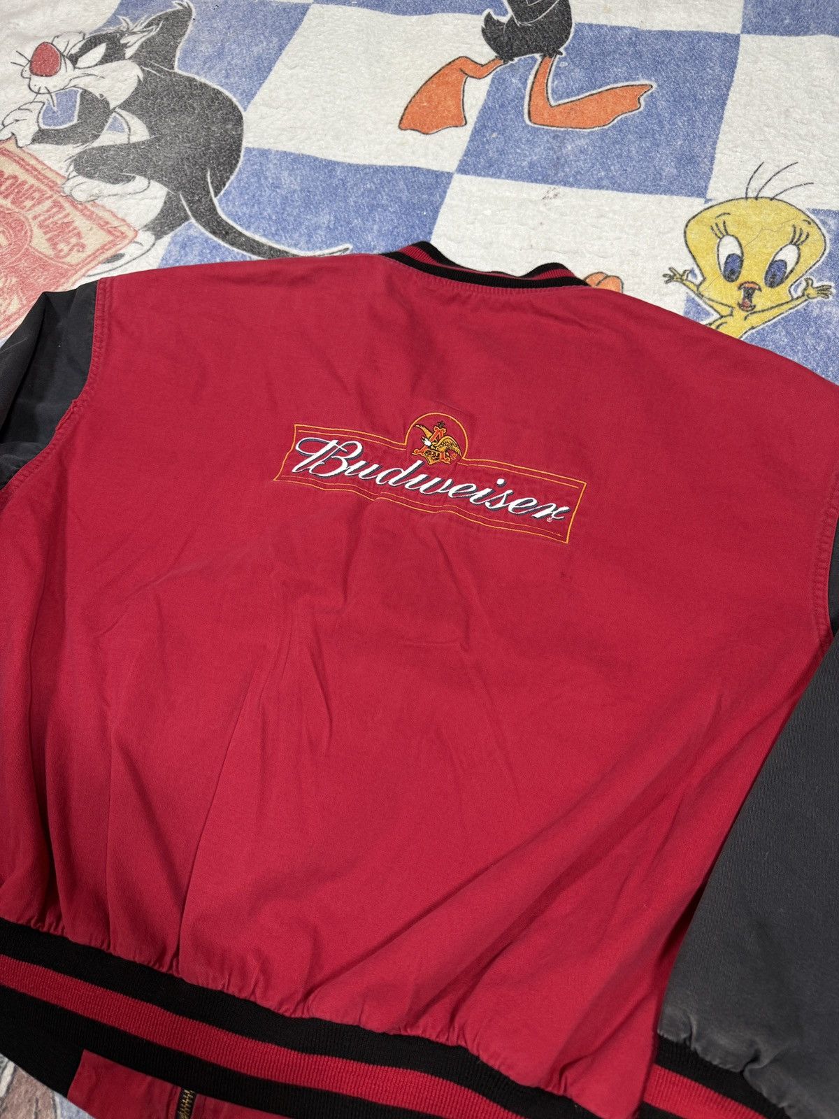 Budweiser Vintage Budweiser bomber jacket Size US XL / EU 56 / 4 - 4 Thumbnail