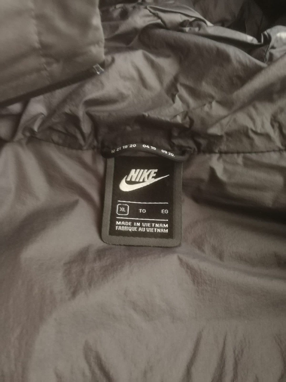 Nike Nike jacket center logo puffer Size US XL / EU 56 / 4 - 3 Thumbnail