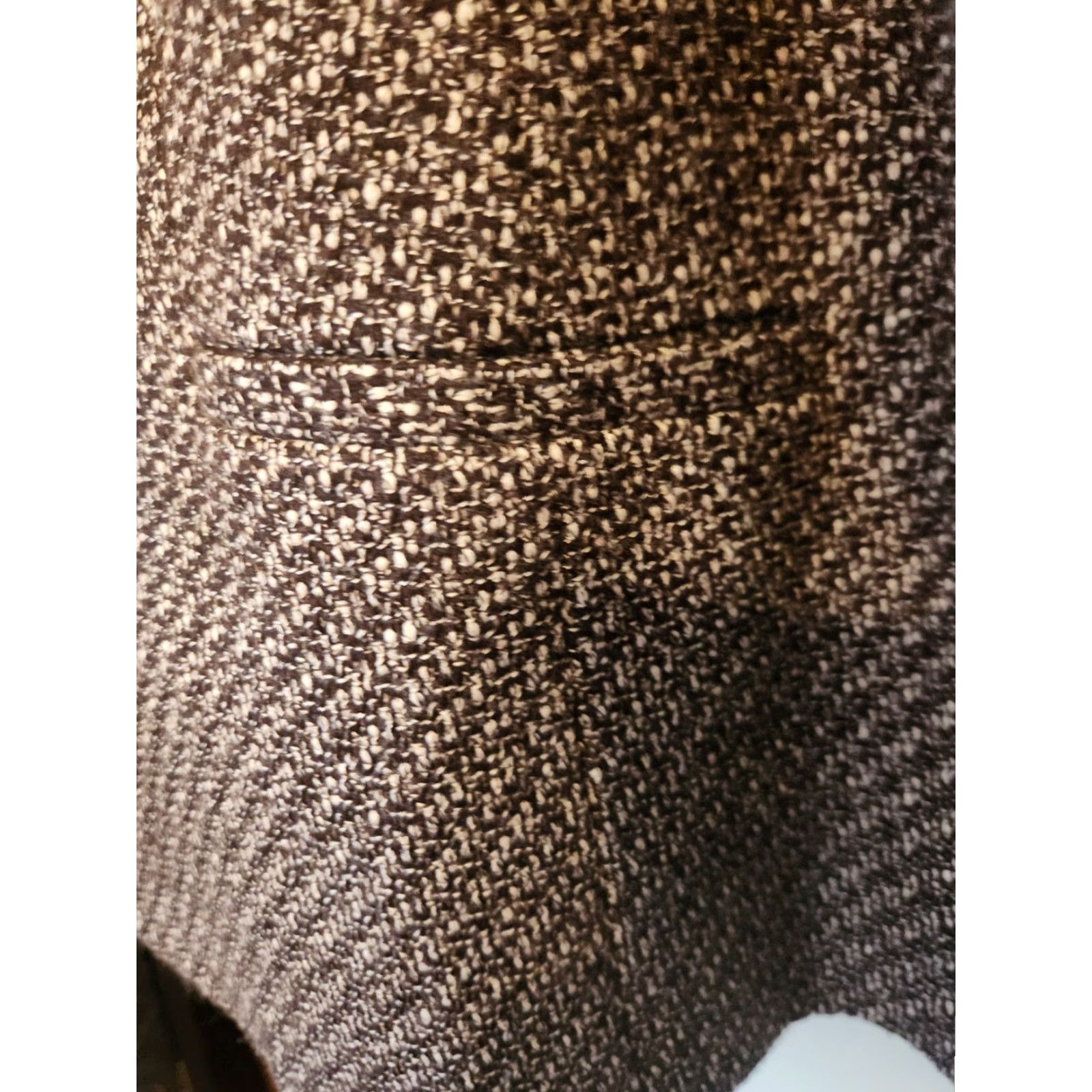 Vintage VINTAGE JG Hook Collarless Tweed V-Neck Blazer Jacket 30W Plus Women Brown Tweed Blazer Jacket Size 4XL / US 24-26 - 4 Thumbnail
