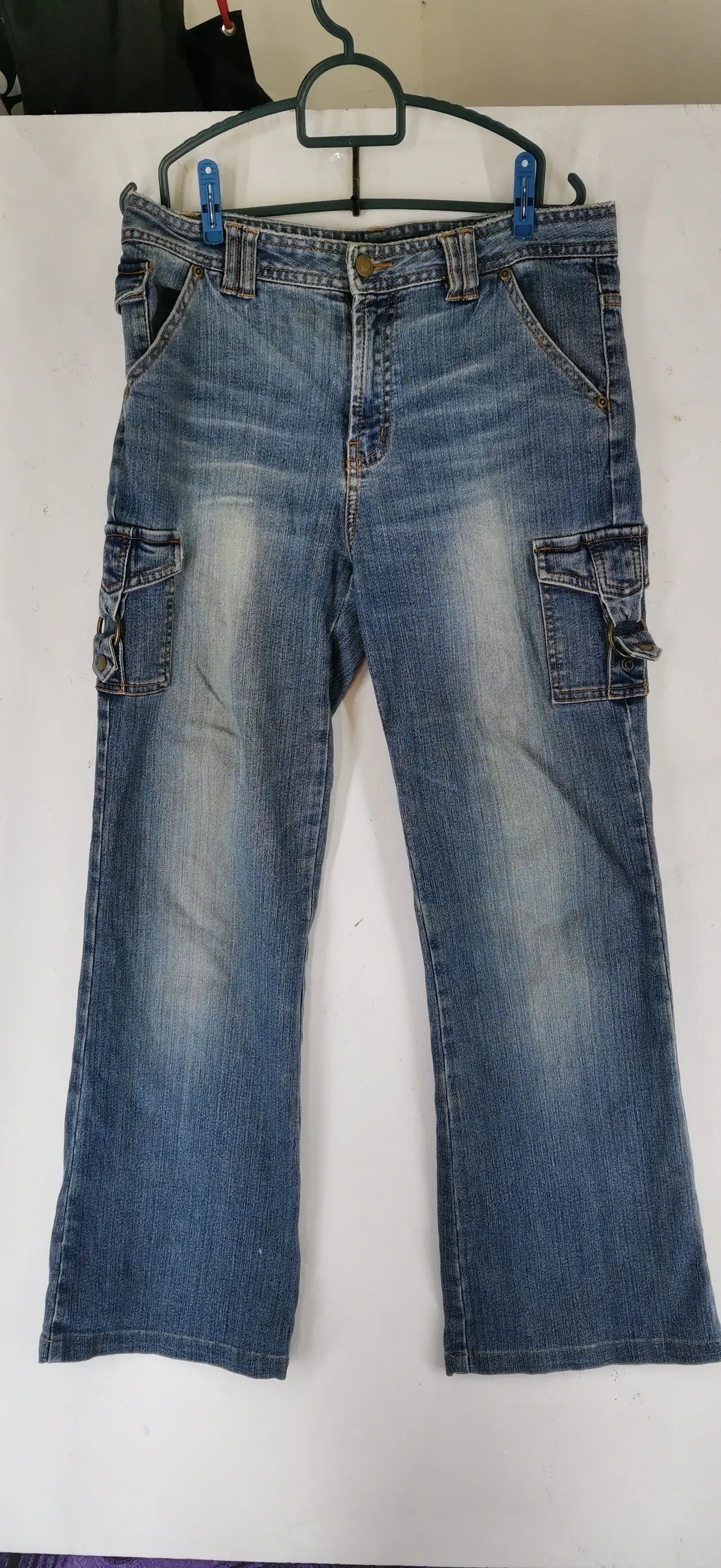 Vintage Vintage!!! Spring Cooler Multi Pocket Cargo Pants Size US 31 - 1 Thumbnail