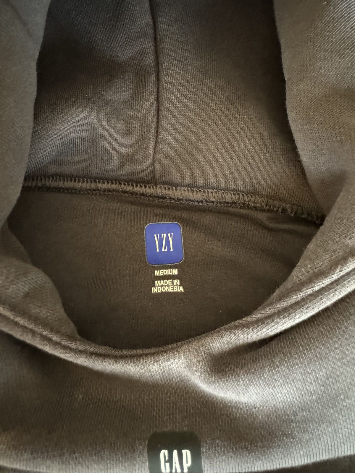 Balenciaga × Gap × Yeezy Yeezy Gap Logo Hoodie Size US M / EU 48-50 / 2 - 7 Thumbnail