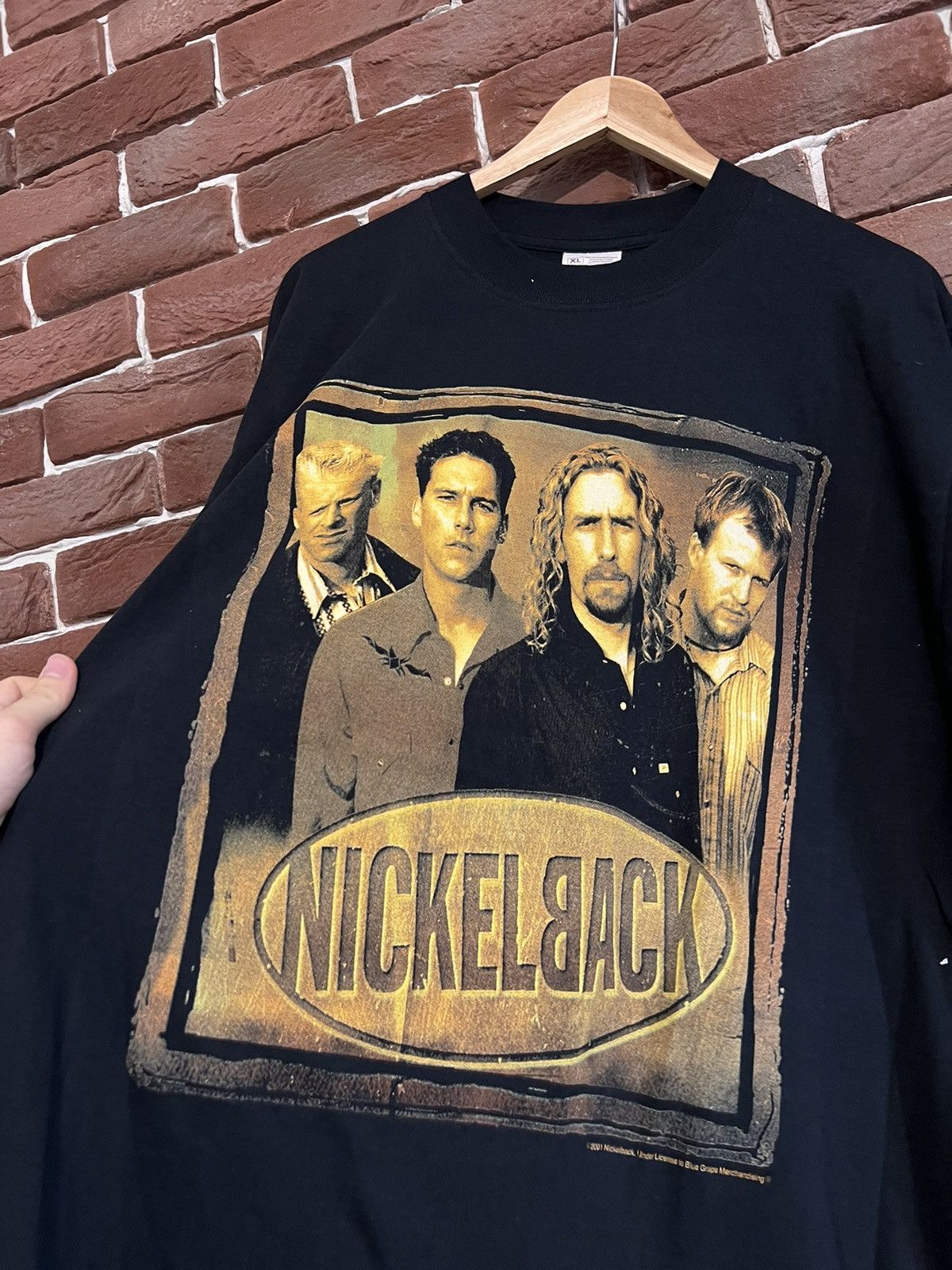 Band Tees Vintage 00s Nickelback Silver Side Tour Tee Rare Travis Y2K Size US XL / EU 56 / 4 - 3 Thumbnail