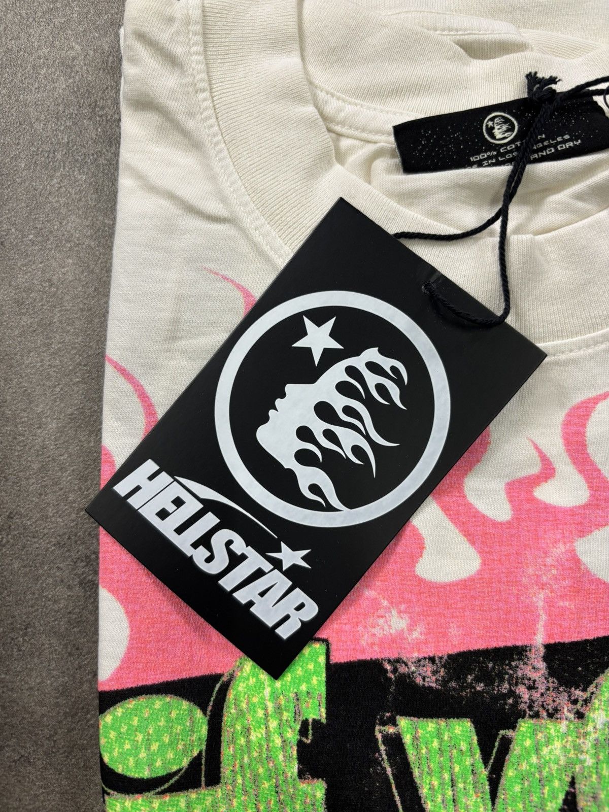 HELLSTAR Hellstar Like Us, Beat Us T-Shirt, White Size US M / EU 48-50 / 2 - 10 Thumbnail