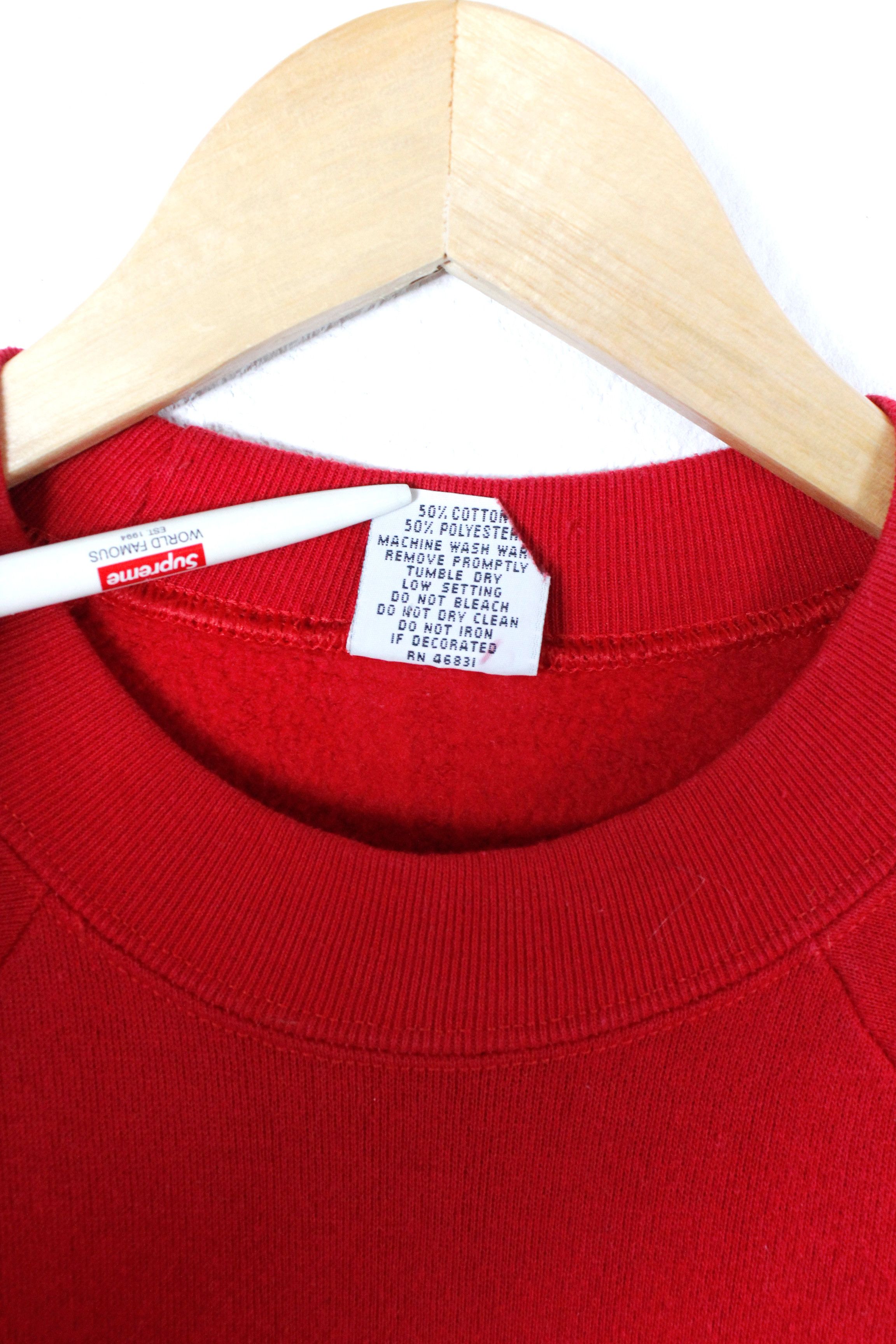 Fruition × Vintage Vintage Las Vegas Graphic Print Logo Red Crew Sweatshirt 90s Size US S / EU 44-46 / 1 - 4 Thumbnail