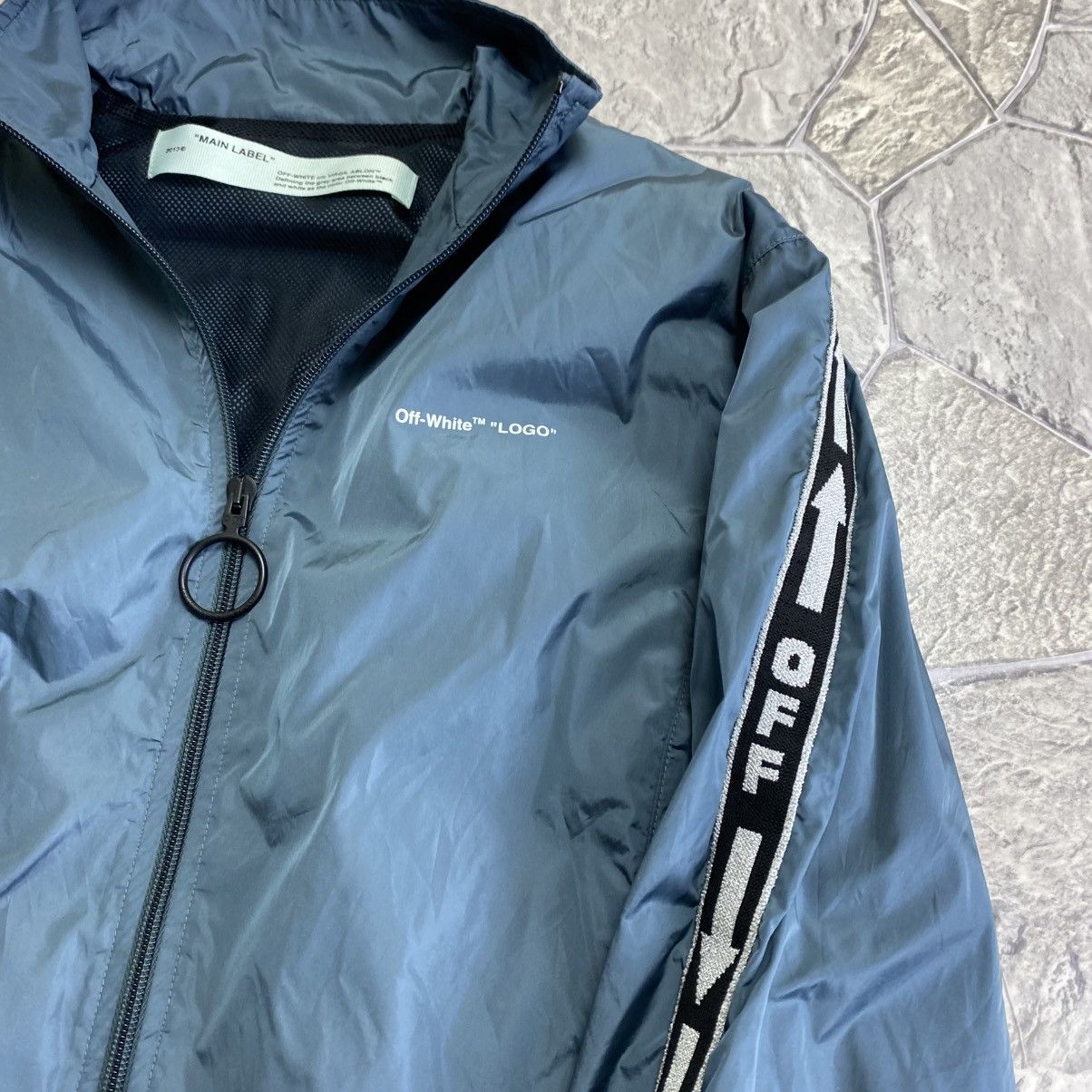 Off-White Off White Light Nylon Track jacket Size US S / EU 44-46 / 1 - 4 Thumbnail