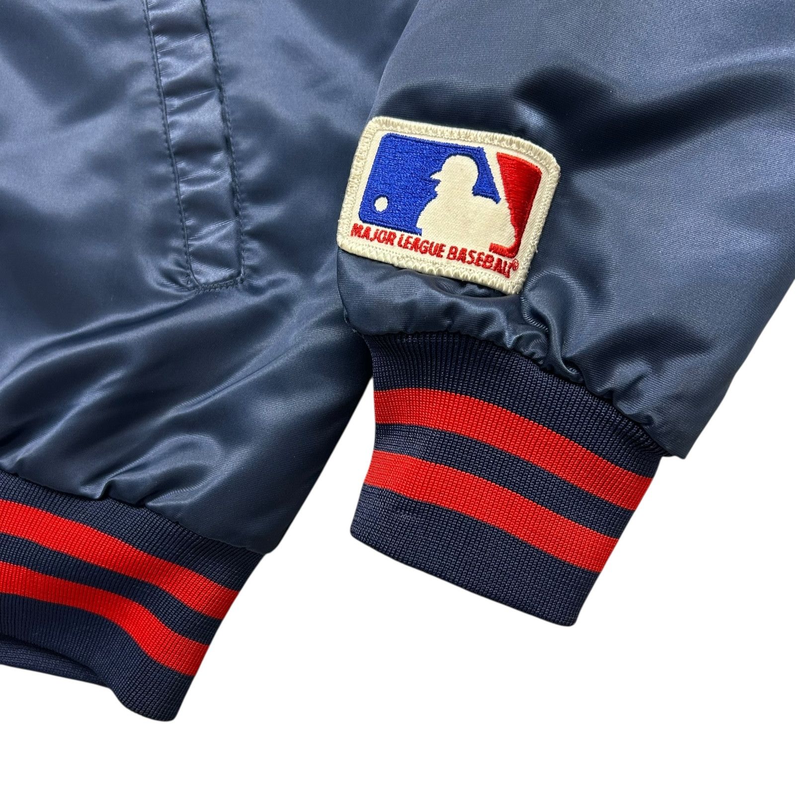 MLB × Vintage DEADSTOCK 90s MINNESOTA TWINS PYRAMID SATIN BOMBER JACKET Size US L / EU 52-54 / 3 - 3 Thumbnail