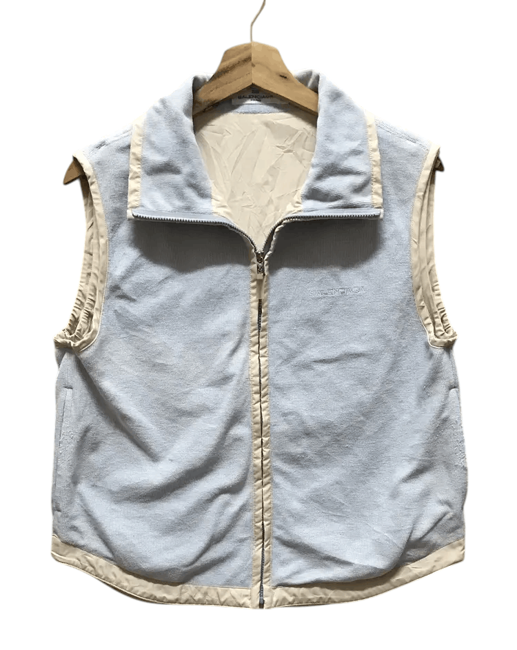 Balenciaga Balenciaga Fleece Vests Size L / US 10 / IT 46 - 1 Thumbnail