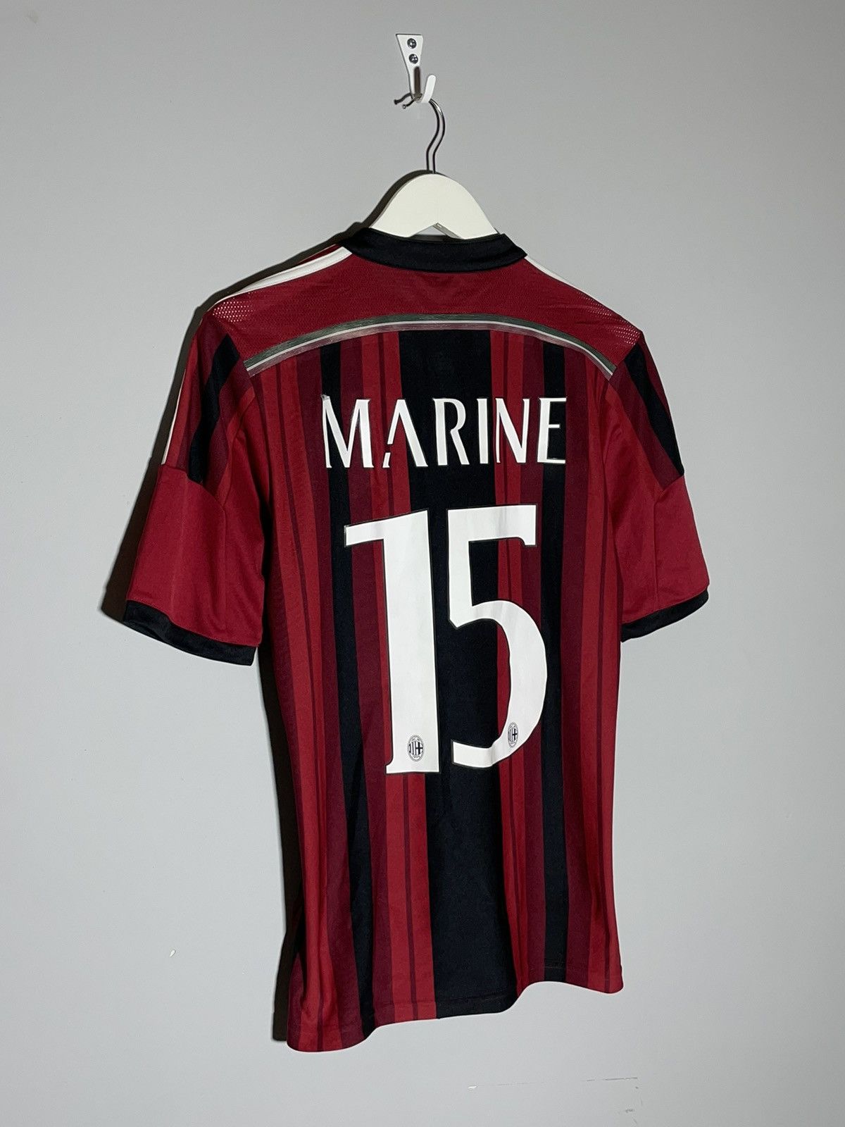 Adidas AC Milan Adidas 2014/15 Home Y2k Streetwear Football Shirt Size US S / EU 44-46 / 1 - 8 Thumbnail