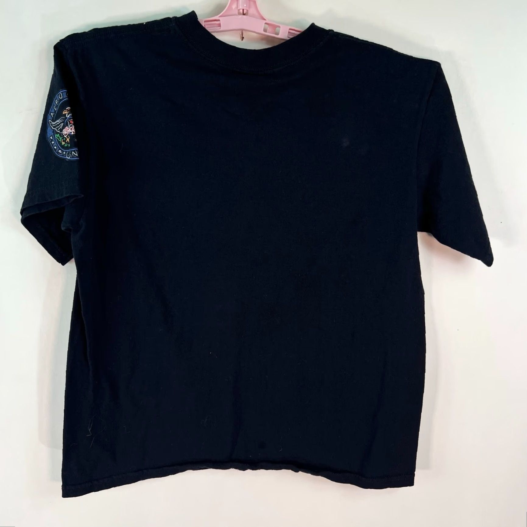 Anvil VINTAGE Areosmith Shirt Mens M Black Graphic Front and Shoulder Anvil Tag Band Rock T-Shirt Mens Medium Black 1980s Size US M / EU 48-50 / 2 - 5 Thumbnail