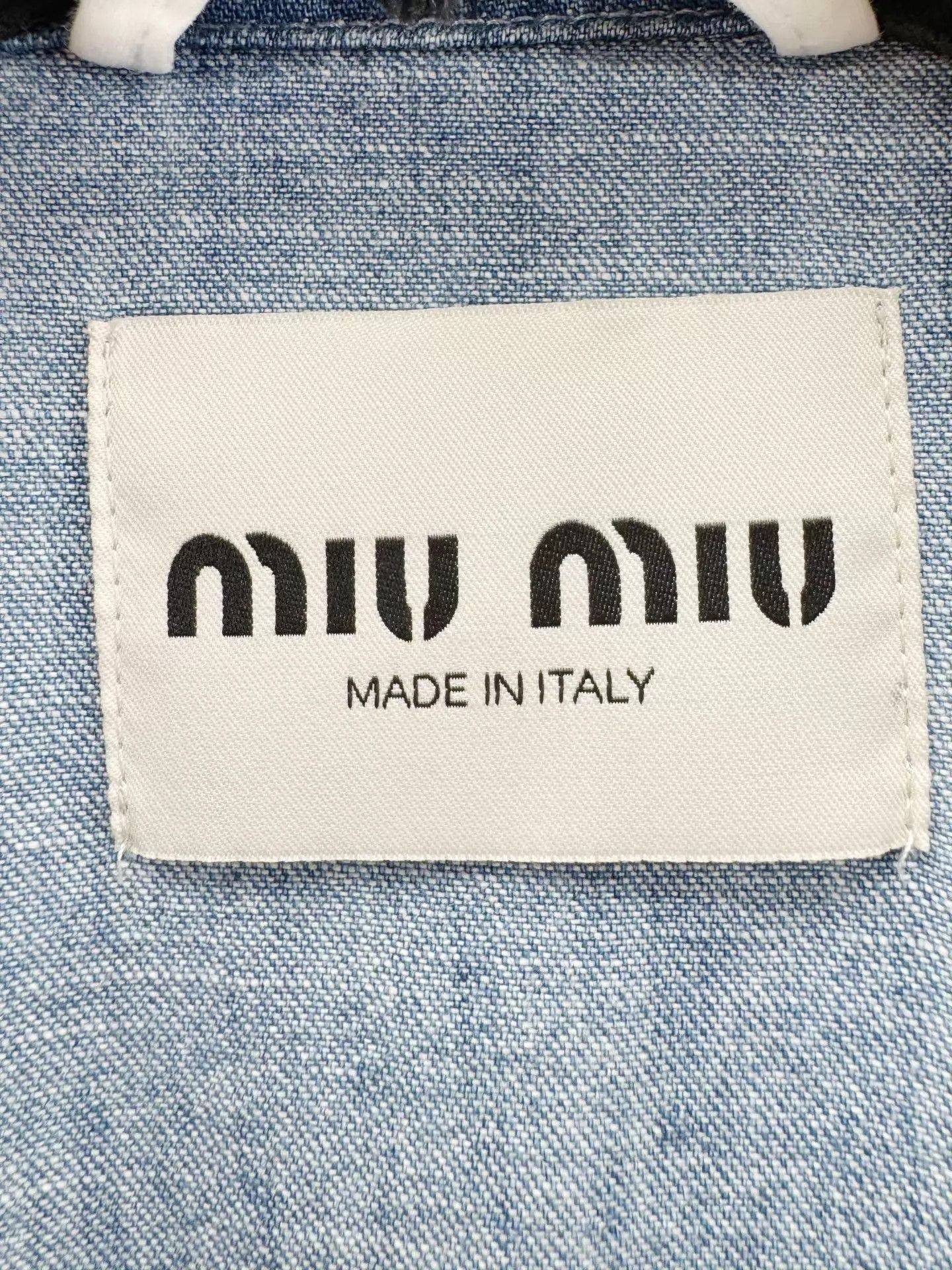 Miu Miu MIU MIU Women's Denim Jacket 36 NEW Tags Size XS / US 0-2 / IT 36-38 - 3 Thumbnail