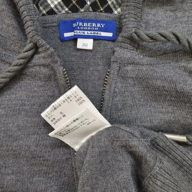 Burberry Burberry Gray Wool Long Sleeve Cardigan. Size M / US 6-8 / IT 42-44 - 5 Thumbnail