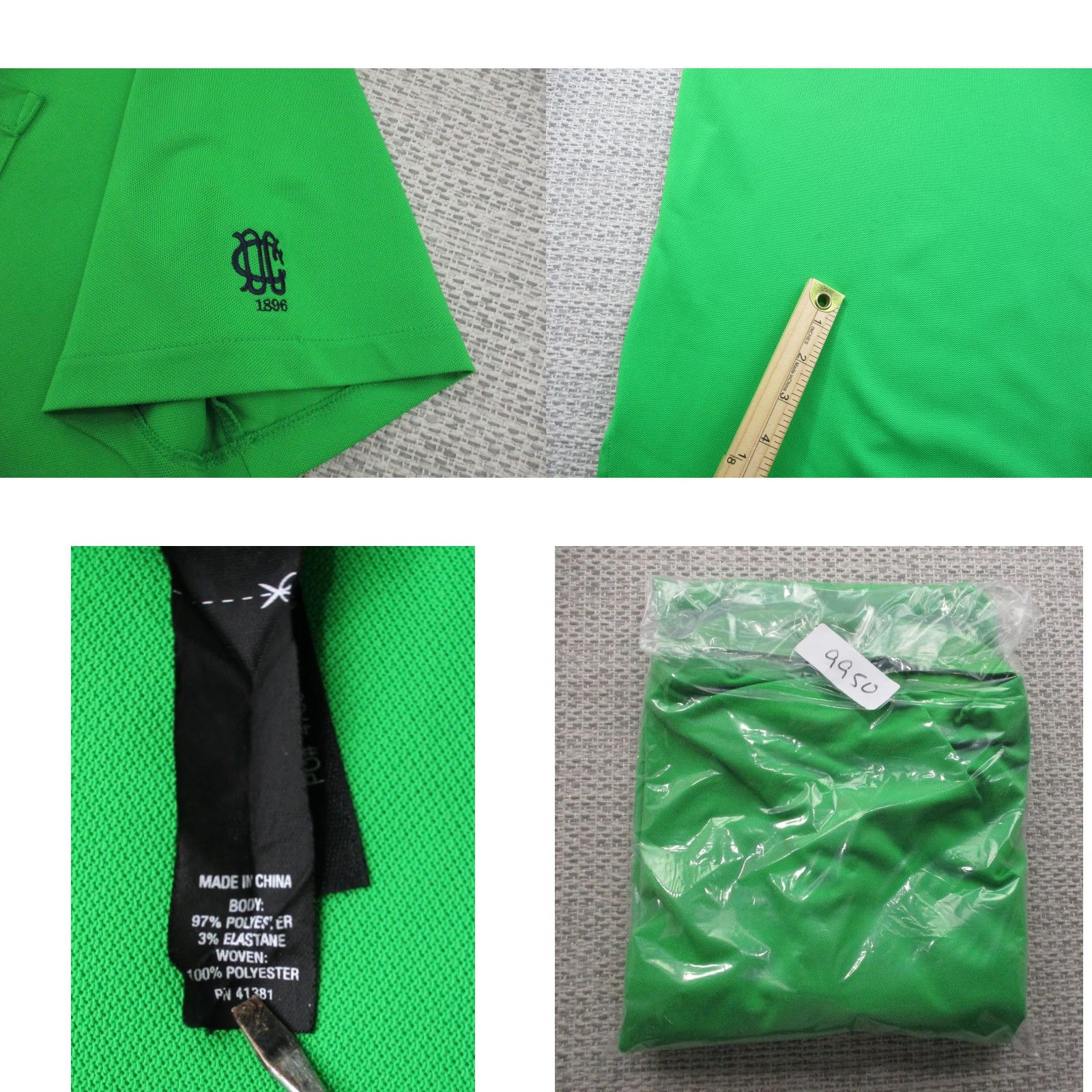 Ralph Lauren Ralph Lauren RLX Polo Shirt Mens XL Golf Performance Pocket Embroidered Green Polo Shirt RLX Golf Size US XL / EU 56 / 4 - 8 Thumbnail