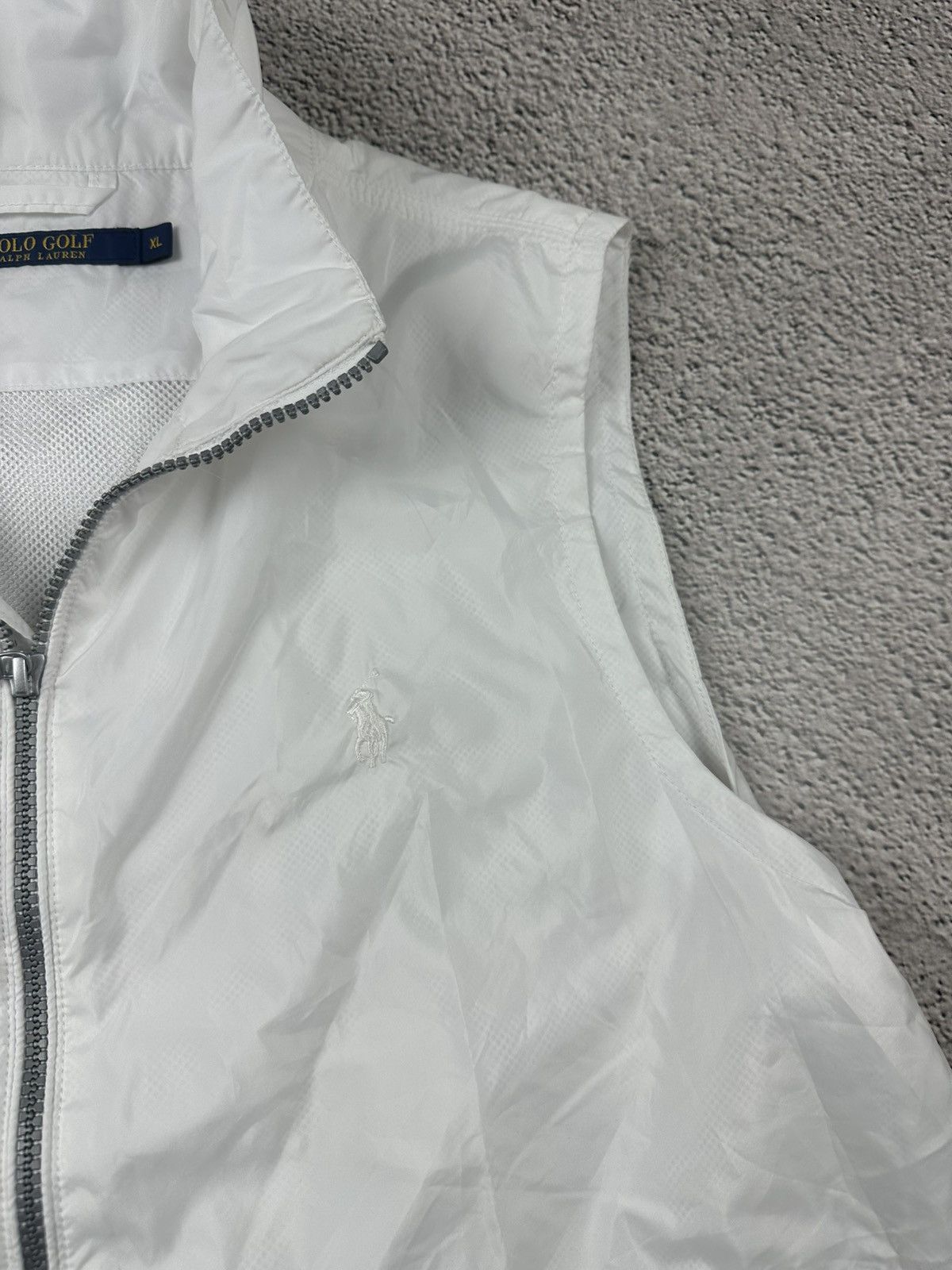 Polo Ralph Lauren Vintage Polo Golf Ralph Lauren Nylon Vest Y2K Style Hype Size XL / US 12-14 / IT 48-50 - 5 Thumbnail