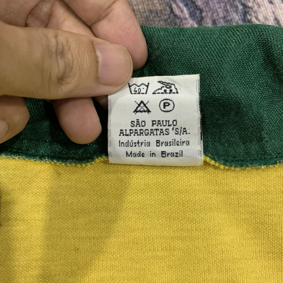 Vintage Vintage Topper Brazil Jersey 1985-90 Retro Soccer Shirt Size US S / EU 44-46 / 1 - 6 Thumbnail