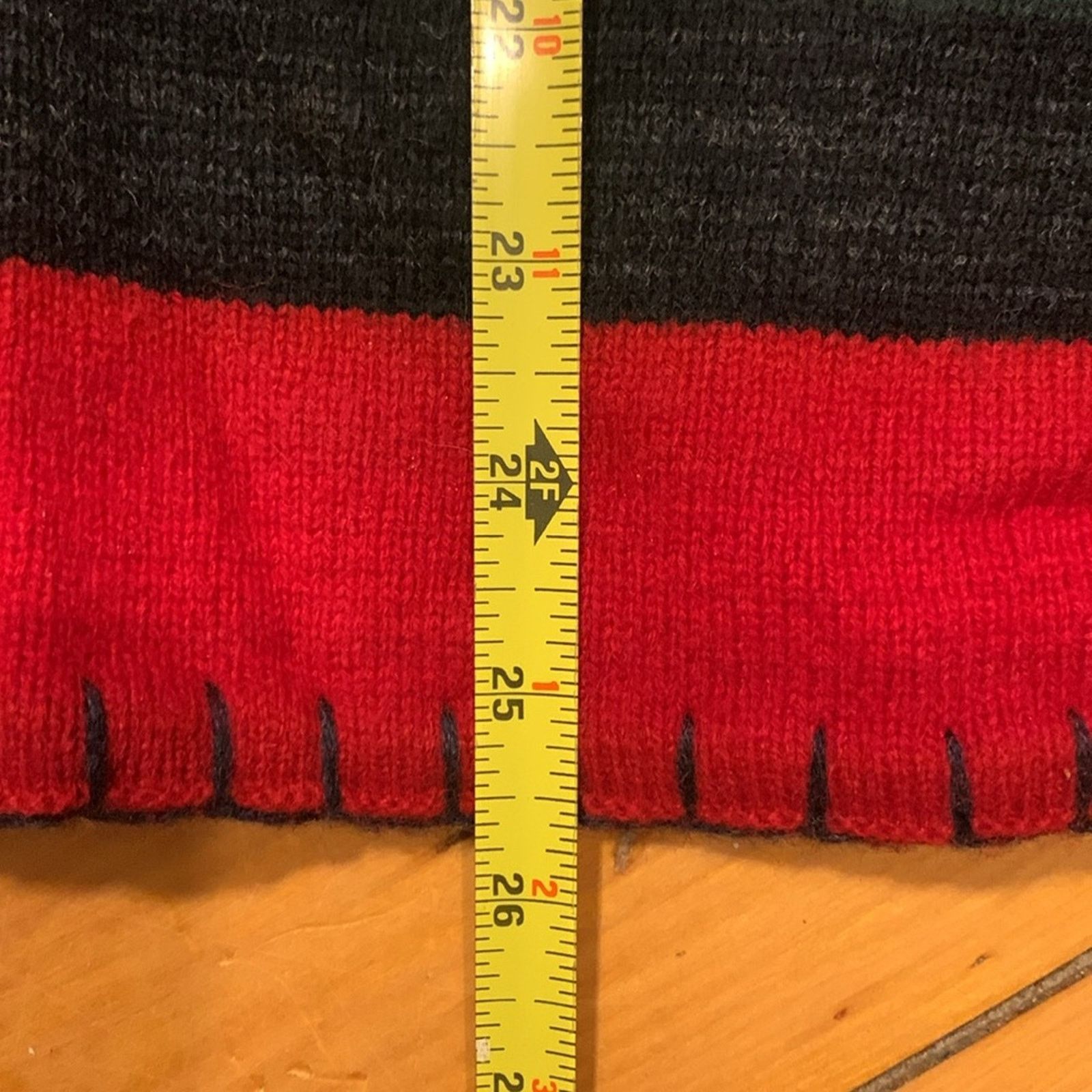 Lauren Ralph Lauren Ralph Lauren wool sweater blanket stripes western rugged Size L / US 10 / IT 46 - 11 Thumbnail