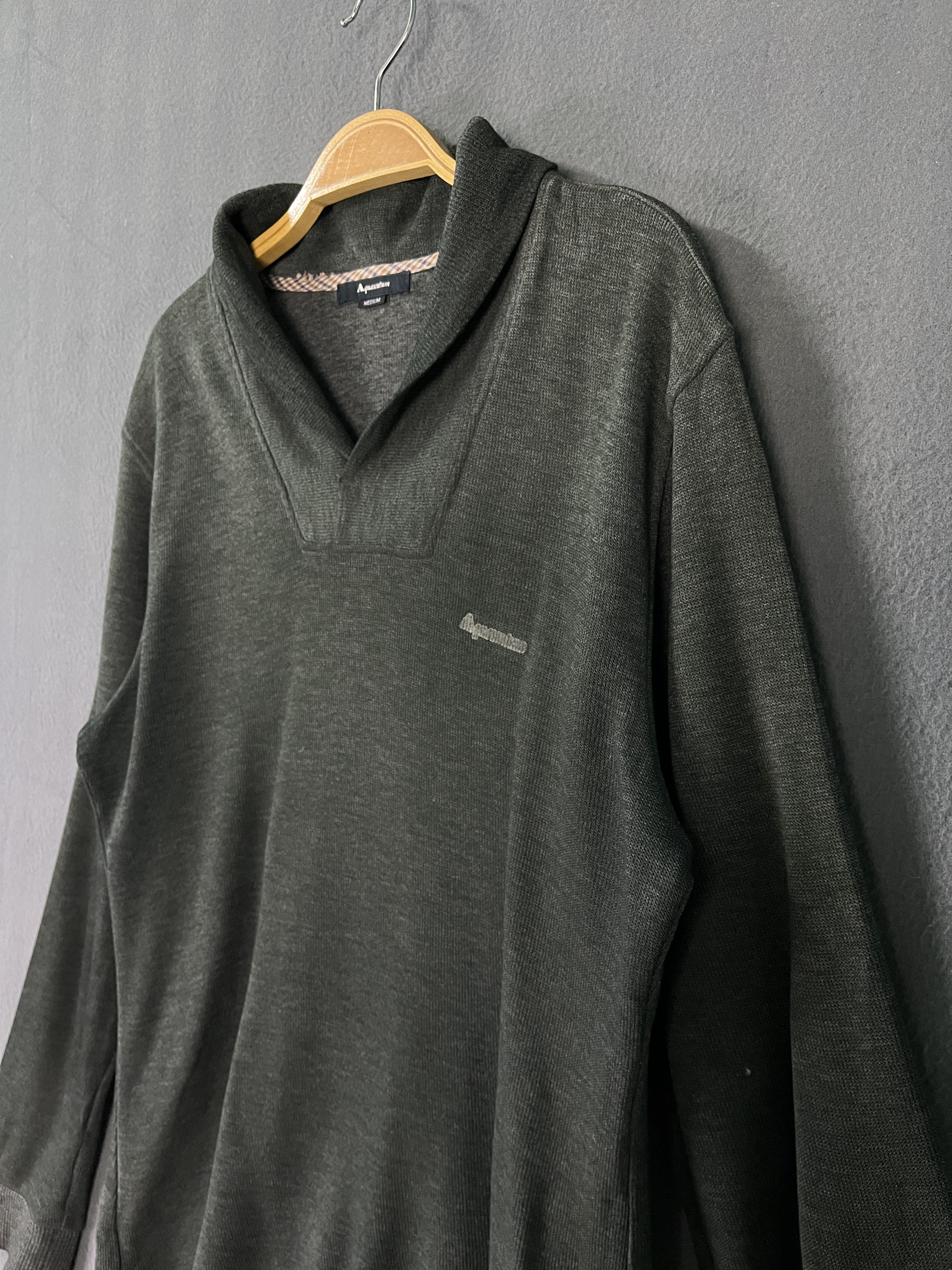 Aquascutum × Vintage Aquascutum Pullover Collared Jumper Size US M / EU 48-50 / 2 - 5 Thumbnail