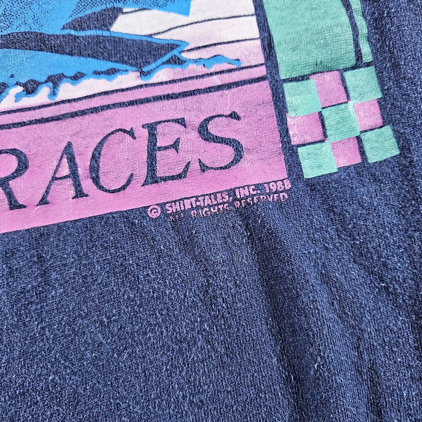 Vintage VINTAGE Belton Yacht Races Shirt Mens Small Blue Port Huron Mackinac Chicago 80s Size US S / EU 44-46 / 1 - 3 Thumbnail