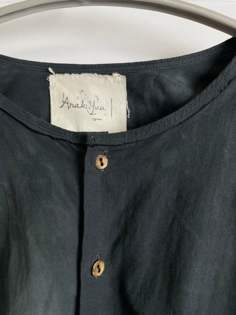 Comoli Raw Cut No Collar Shirt Size US S / EU 44-46 / 1 - 6 Thumbnail