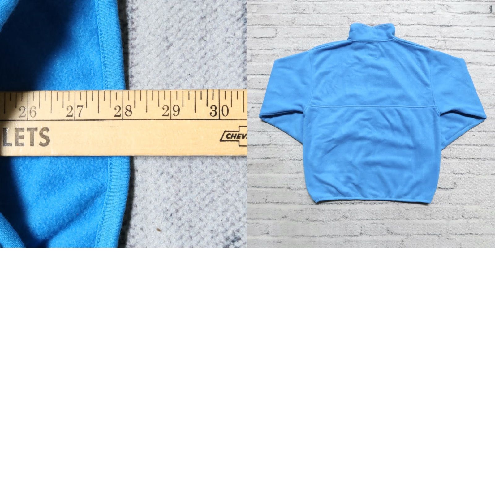 Gap VINTAGE GAP Arctic Light Fleece Pullover Mens L Blue 90s Deadstock Pullover Size US L / EU 52-54 / 3 - 9 Thumbnail