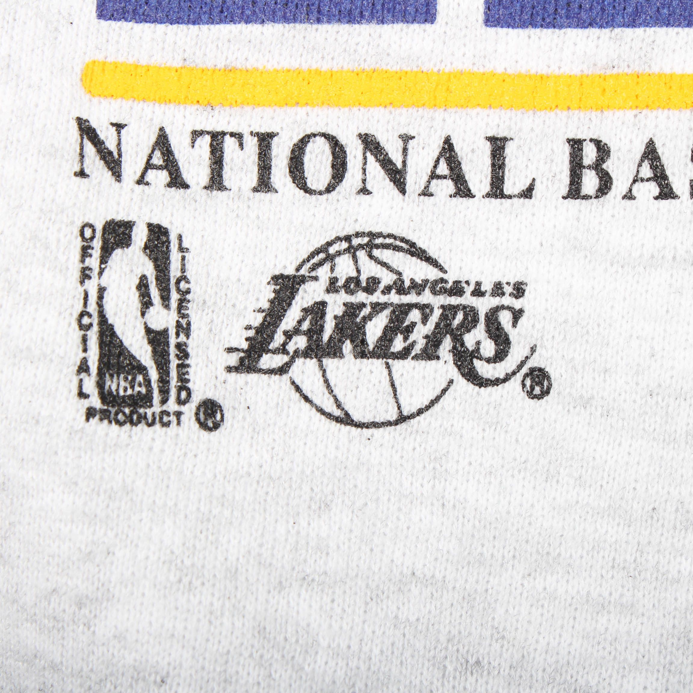 NBA Los Angeles Lakers Sweatshirt 90s NBA Crewneck Size US L / EU 52-54 / 3 - 7 Thumbnail