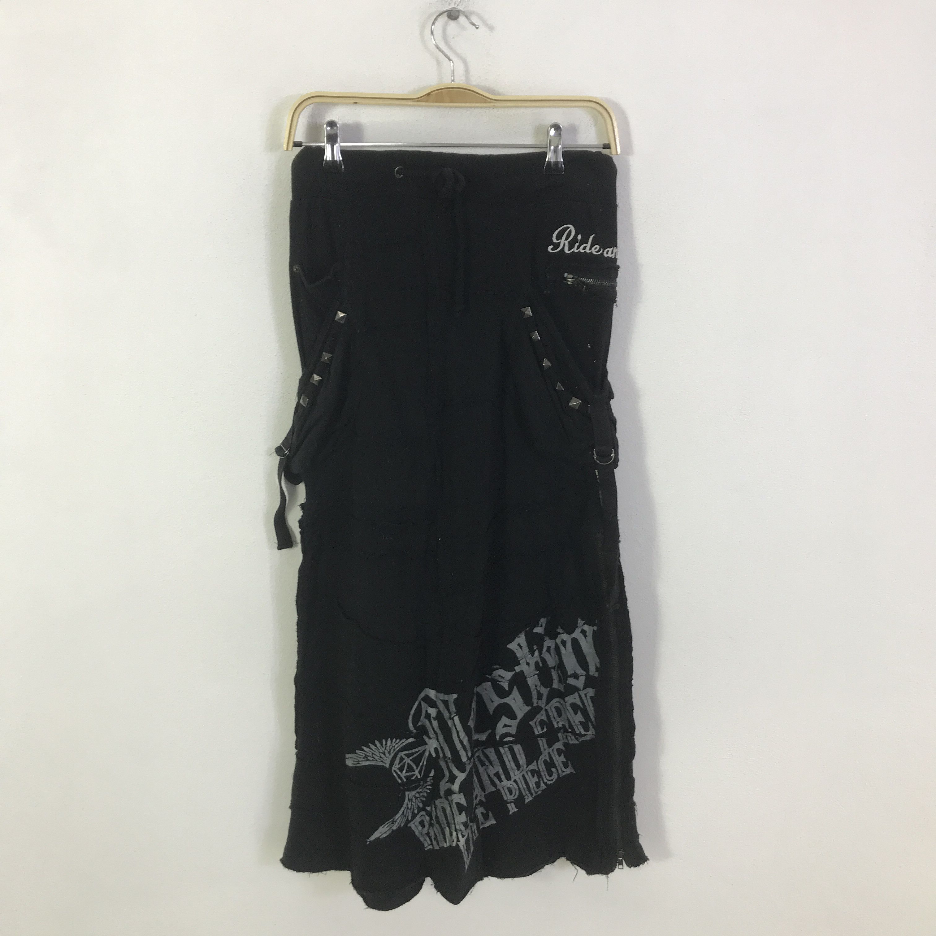 Japanese Brand japanese brand punk zipper skirt K130B6 Size 28" / US 6 / IT 42 - 1 Thumbnail