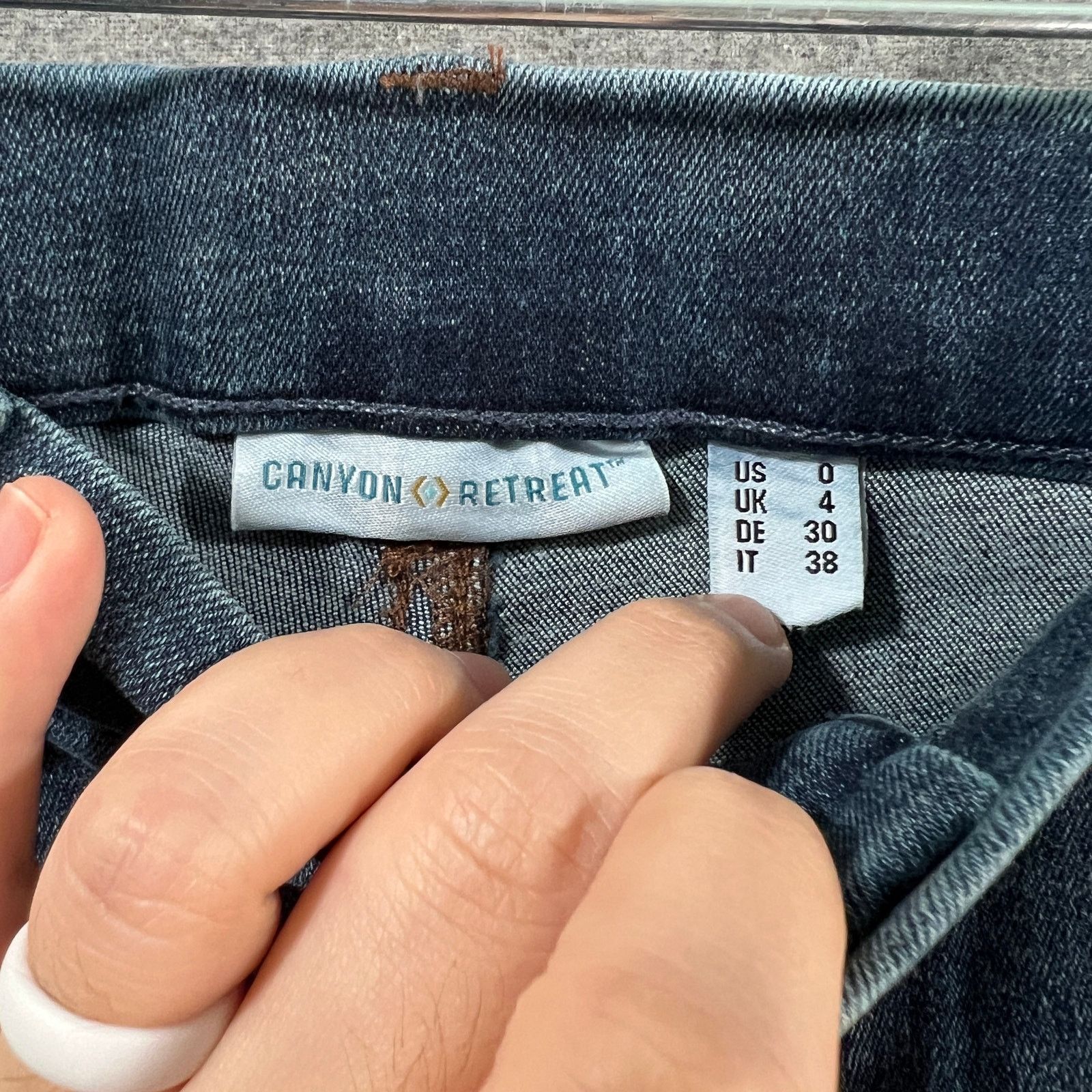 Other Canyon Retreat Regular Heartland Denim Front Slit Jeans Size 25" / US 0 / IT 36 - 3 Thumbnail