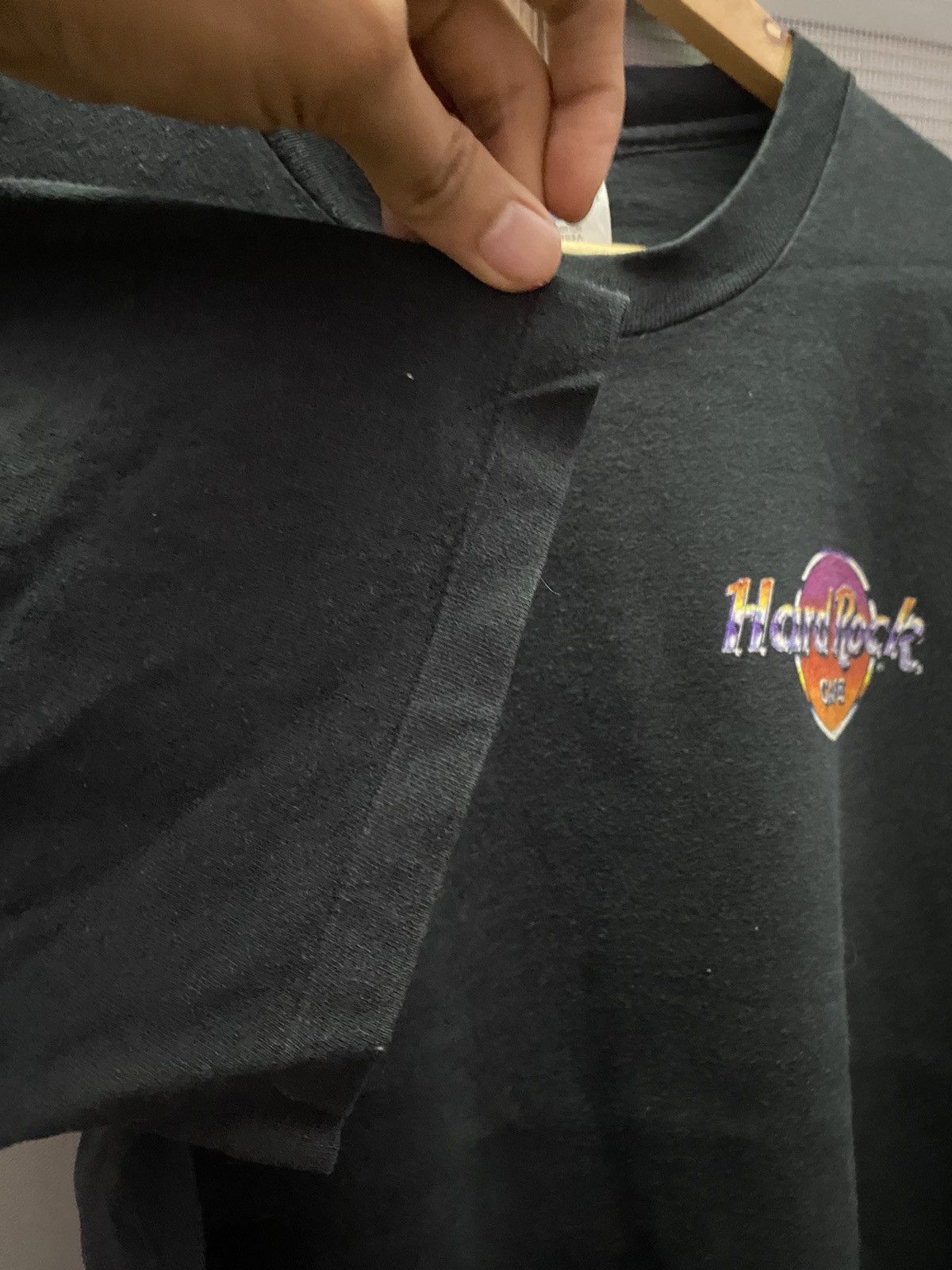 Hard Rock Cafe Vintage 90s Hard Rock Cafe Flames San Francisco Size US M / EU 48-50 / 2 - 6 Thumbnail