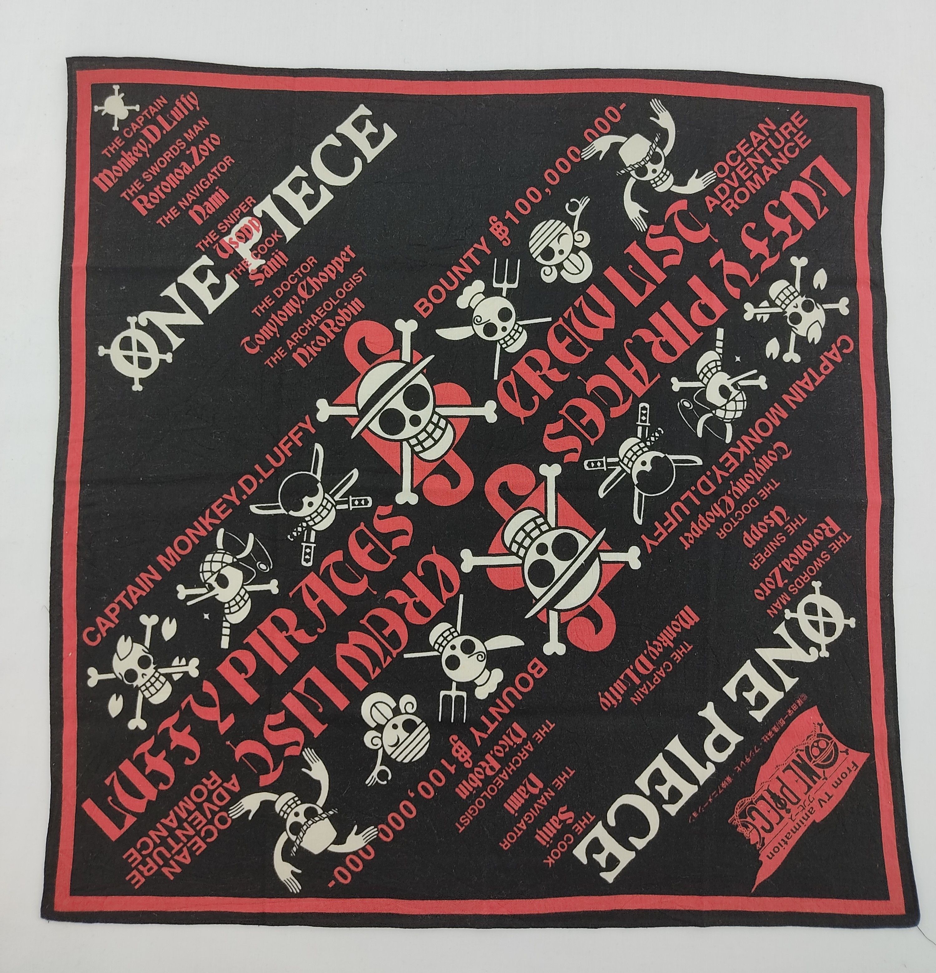 One Piece Vintage One Piece Bandana Size ONE SIZE - 1 Thumbnail