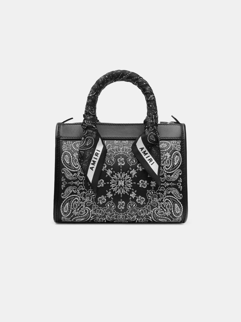 Amiri o1s1wg110426 Size: OS / Bandana Micro Triangle Bag in Black Size ONE SIZE - 3 Thumbnail