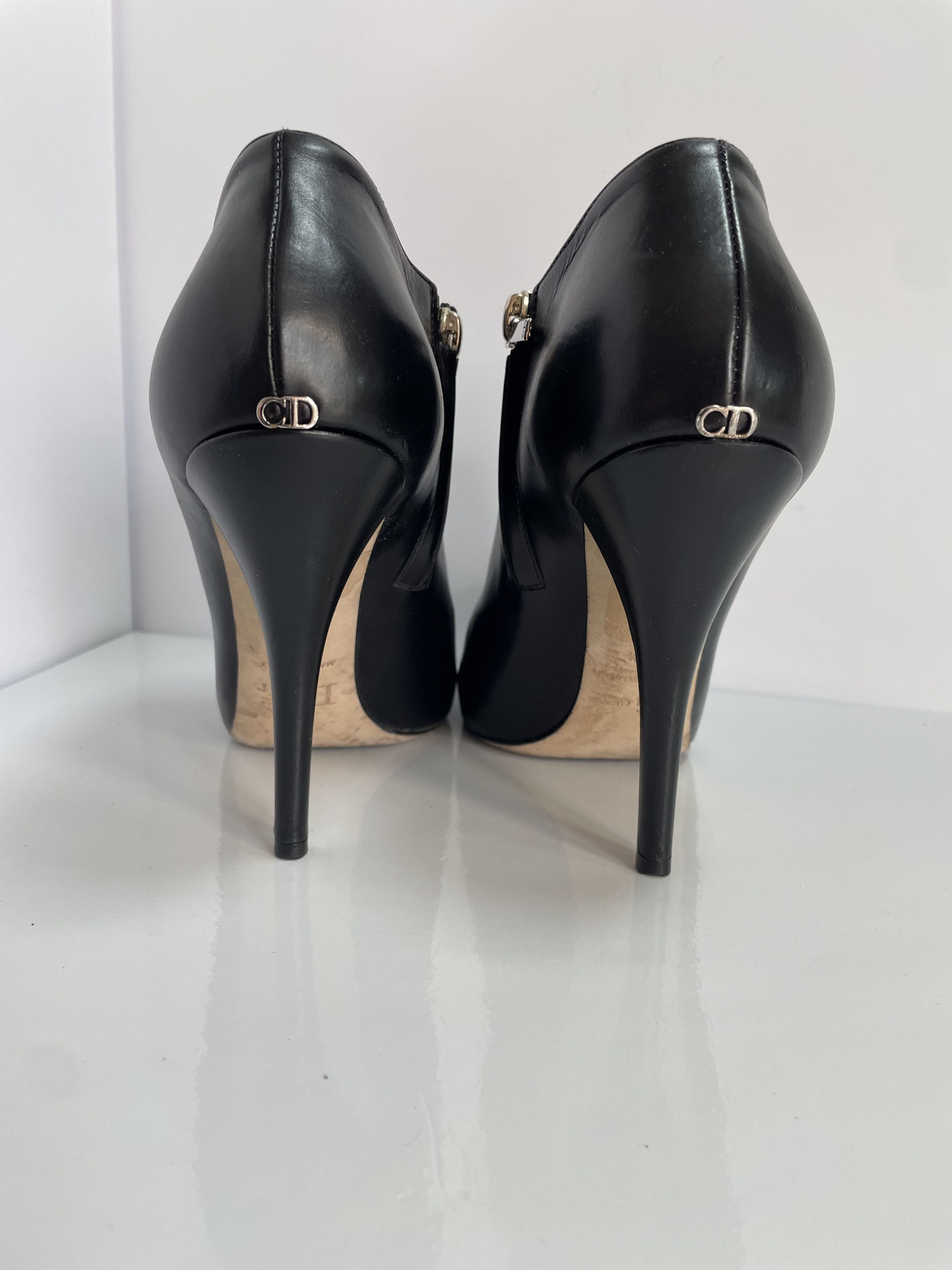 Dior Dior leather heels Size US 7.5 / IT 37.5 - 4 Thumbnail