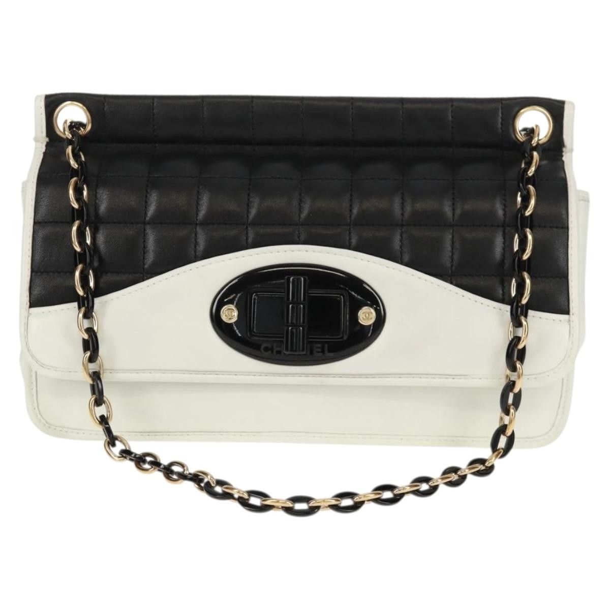 Chanel Chanel Chocolate Bar Mademoiselle Shoulder Bag Quilted Lambskin Size ONE SIZE - 1 Thumbnail