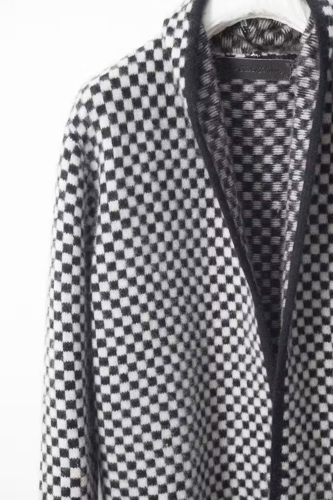The Elder Statesman Checkered cashmere cardigan Size US XS / EU 42 / 0 - 2 Thumbnail