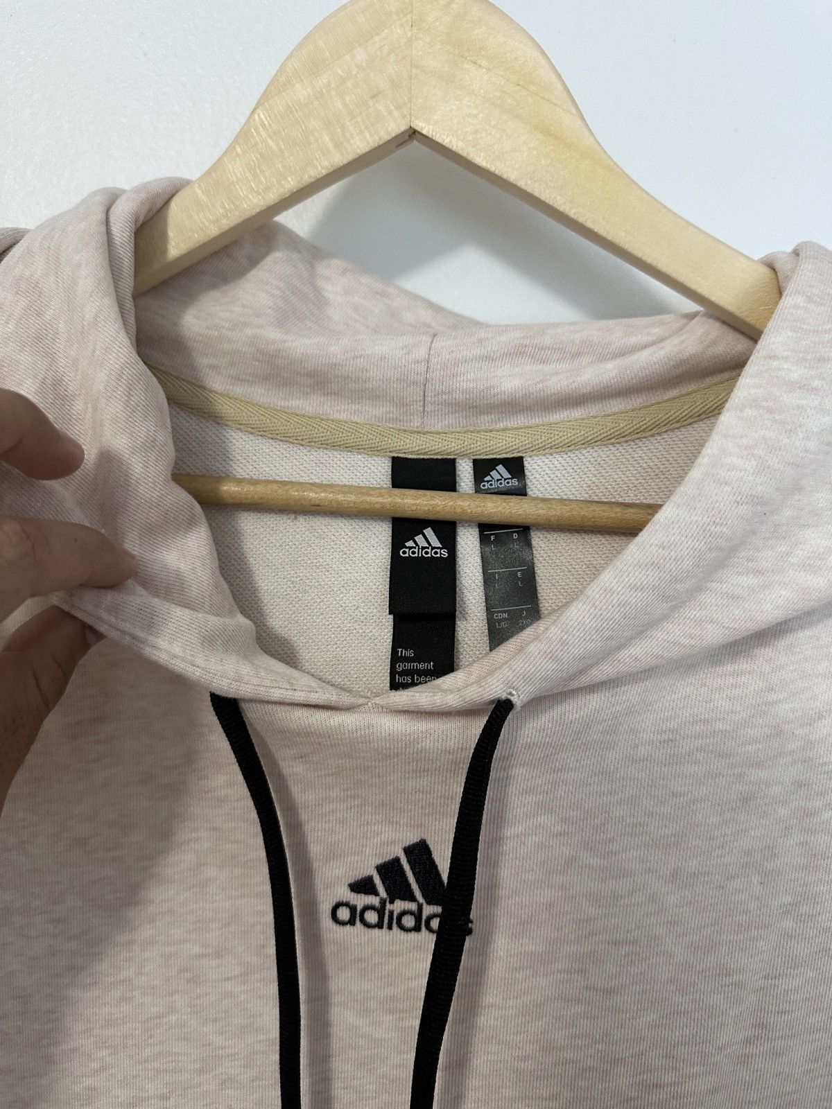 Adidas Pink Washed adidas hoodie Size US L / EU 52-54 / 3 - 2 Thumbnail