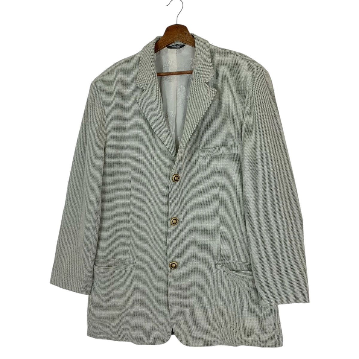 Versace Vintage Versace Classic V2 Blazer Coat Size US M / EU 48-50 / 2 - 3 Thumbnail