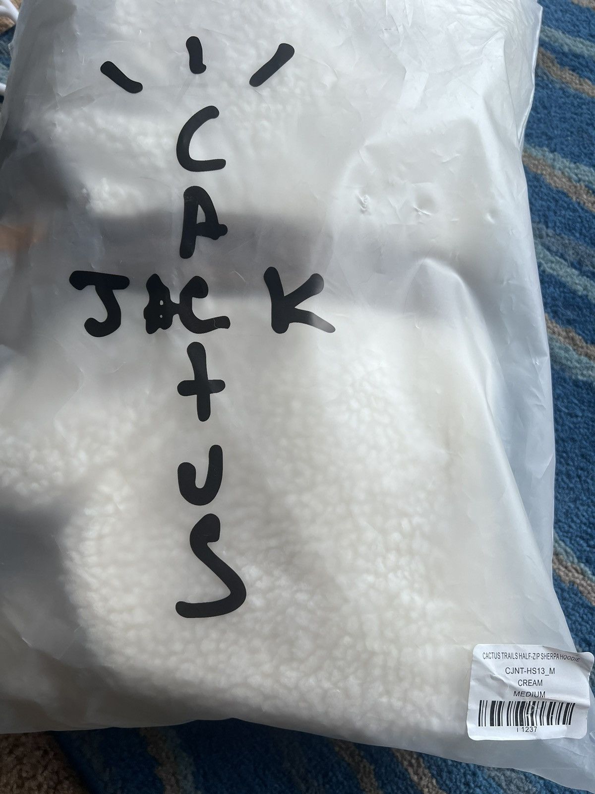 Travis Scott Travis Scott Cactus Jack Trails Sherpa Quarter Zip Size US M / EU 48-50 / 2 - 7 Thumbnail