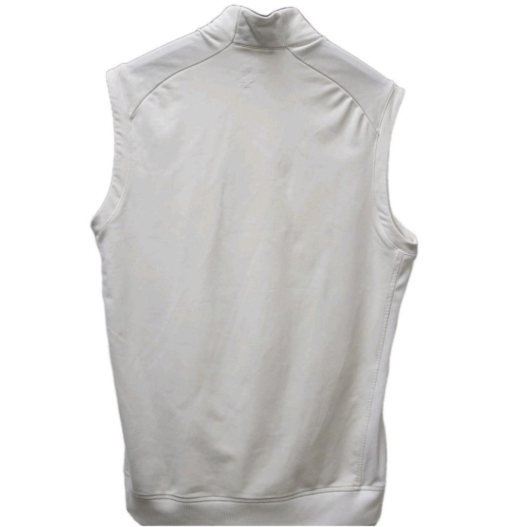 Adidas Adidas Men's Quarter-Zip Polyester Elastane Blend Vest Small Size US S / EU 44-46 / 1 - 3 Thumbnail