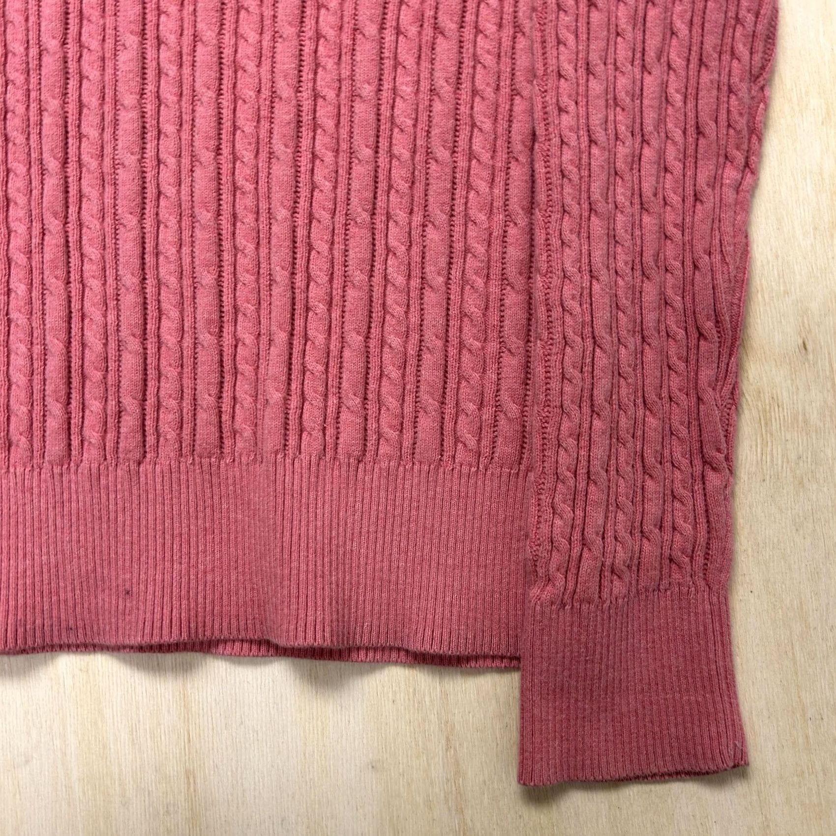 Pinko Sonoma Lifestyle Pink Pullover Womens Large Sweater - Vintage Condition Size L / US 10 / IT 46 - 2 Thumbnail